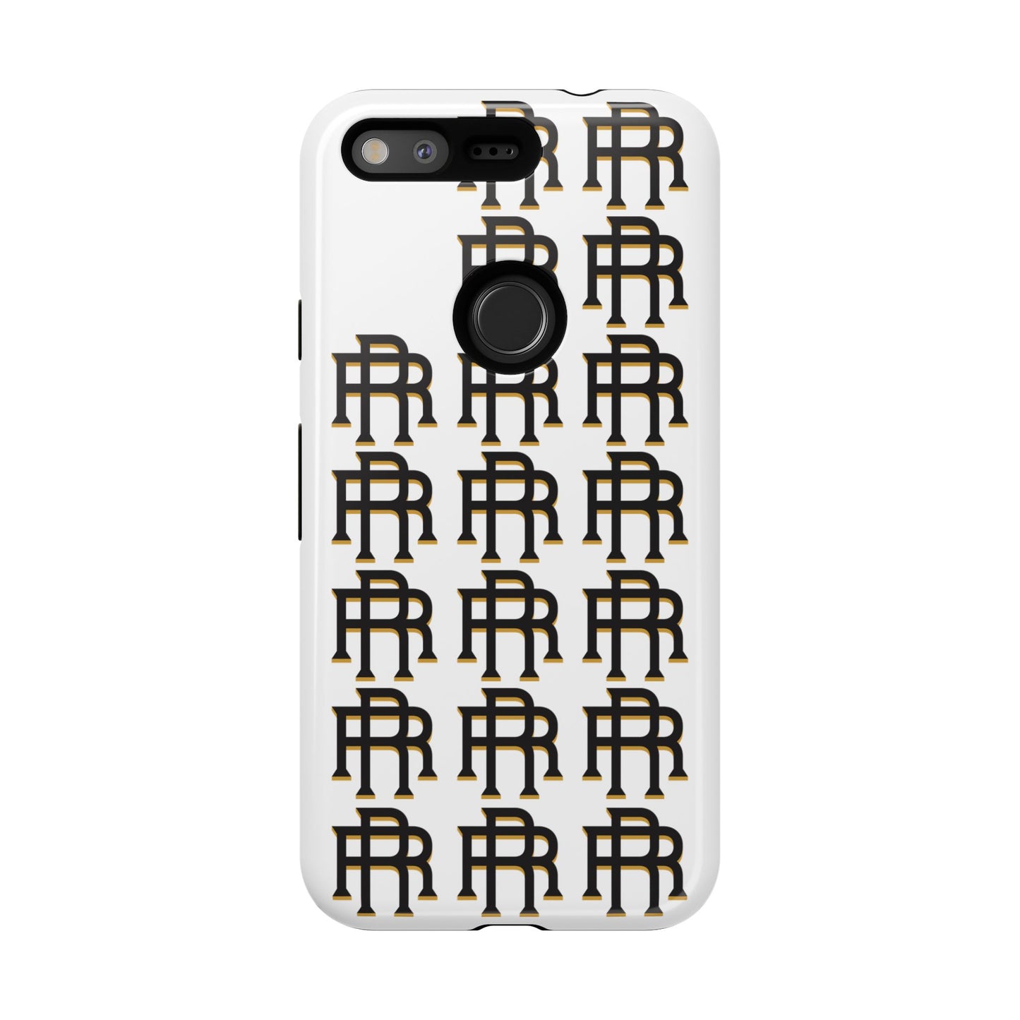 Rise & Roam RR Logo Tough Phone Case - White