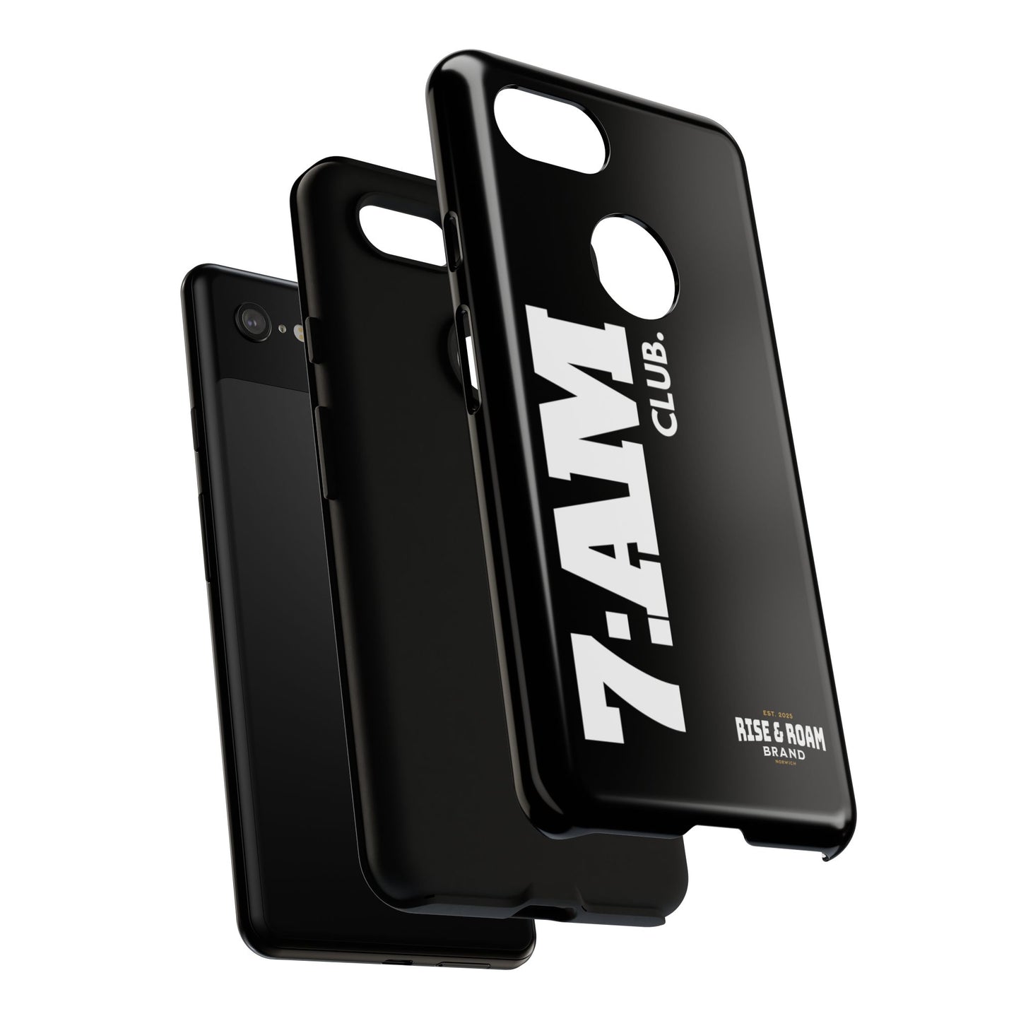 7-AM Club - Rise & Roam Brand Movement - Bold Phone Case