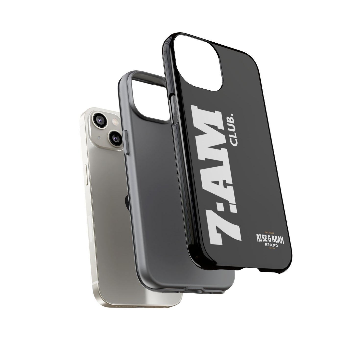 7-AM Club - Rise & Roam Brand Movement - Bold Phone Case