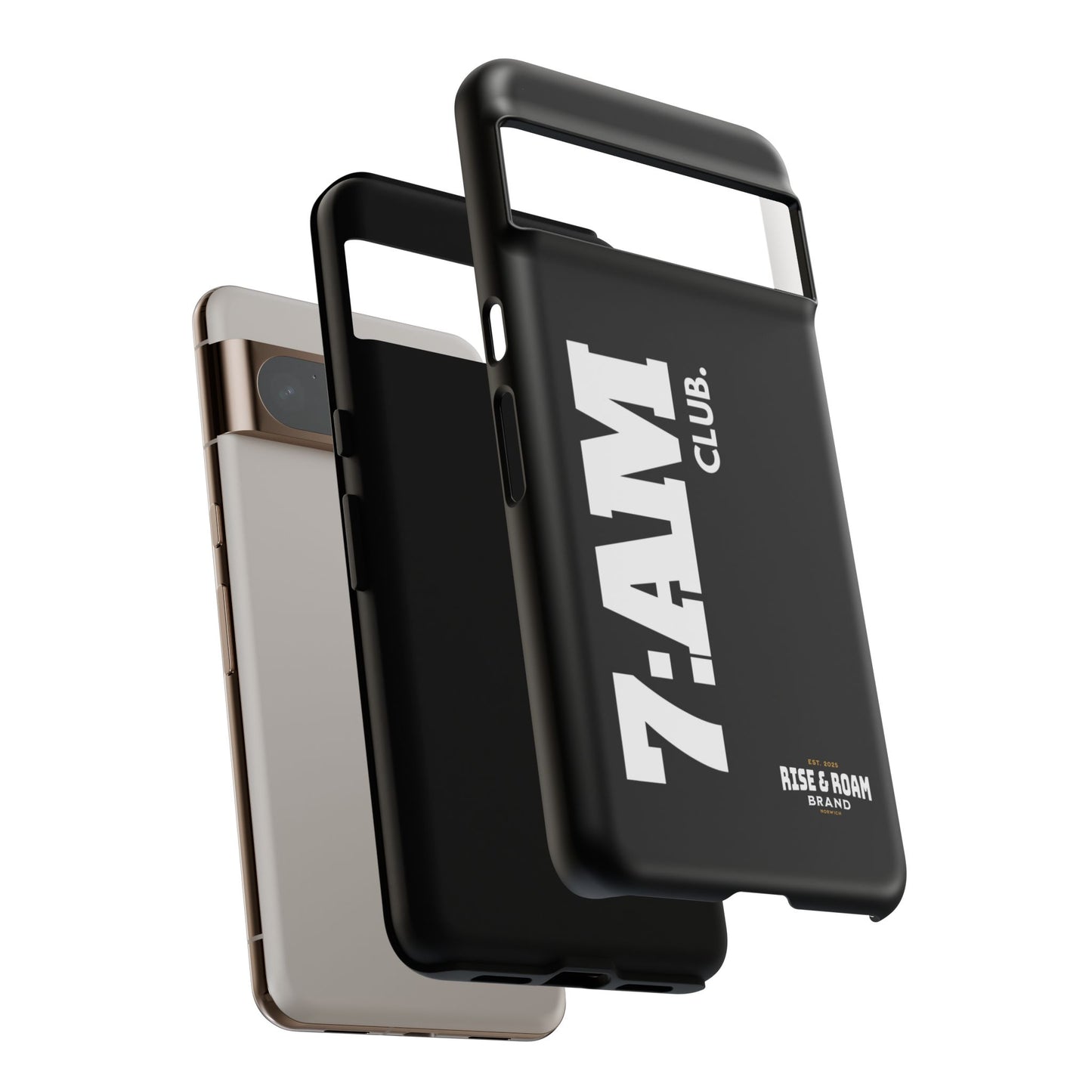 7-AM Club - Rise & Roam Brand Movement - Bold Phone Case