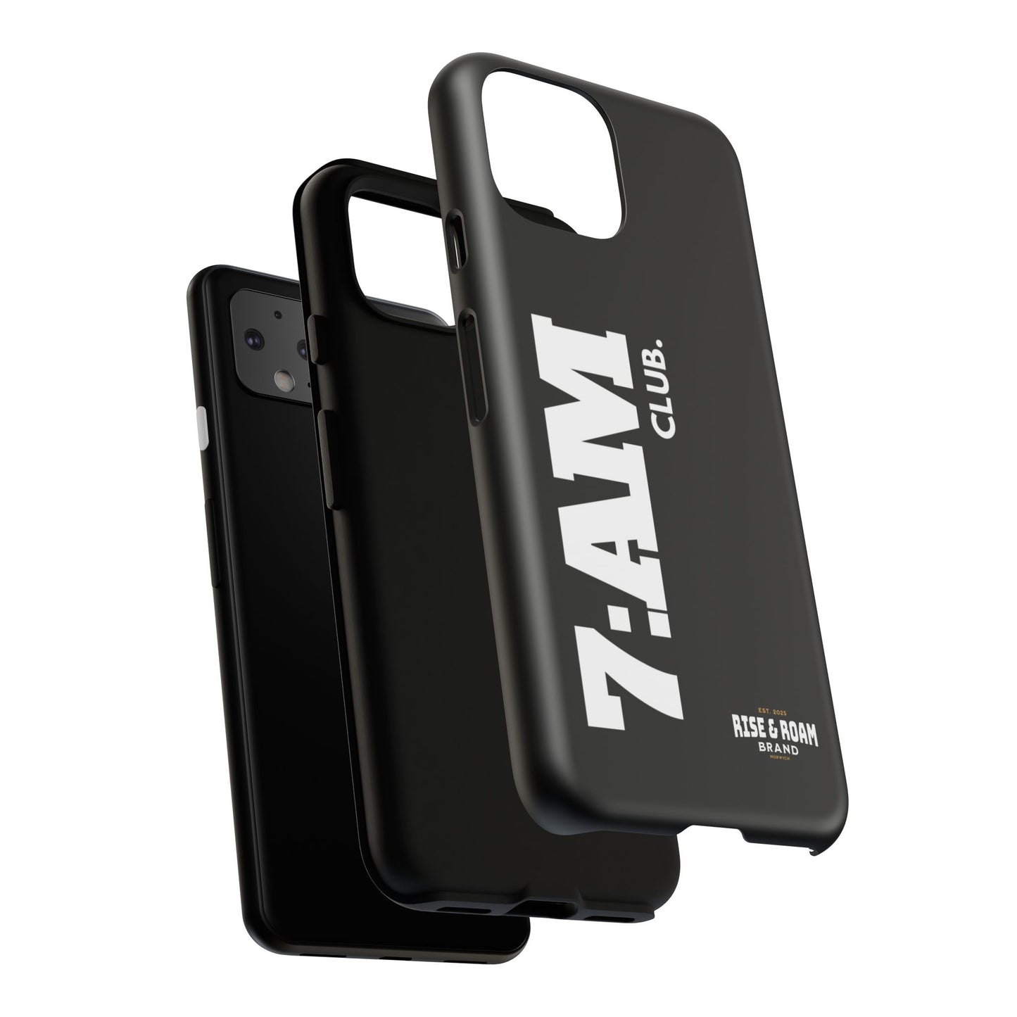 7-AM Club - Rise & Roam Brand Movement - Bold Phone Case