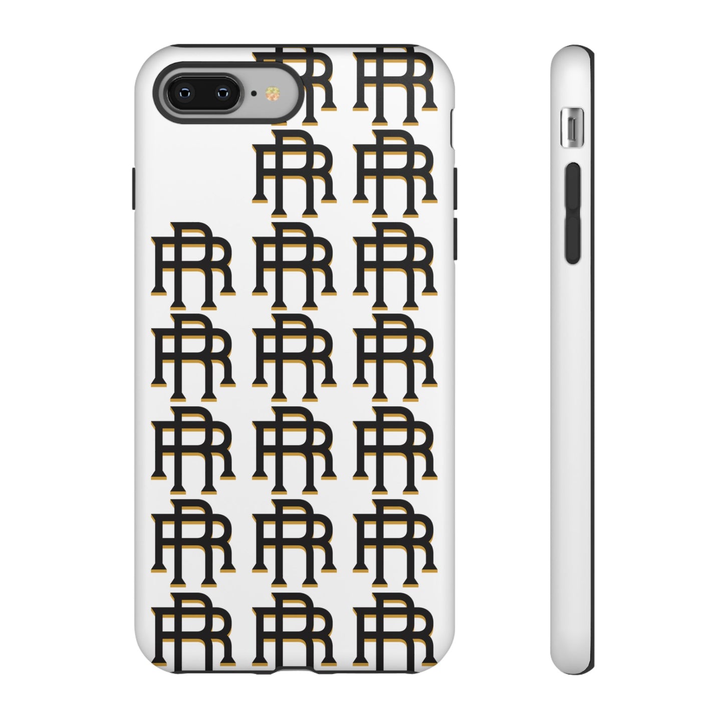 Rise & Roam RR Logo Tough Phone Case - White