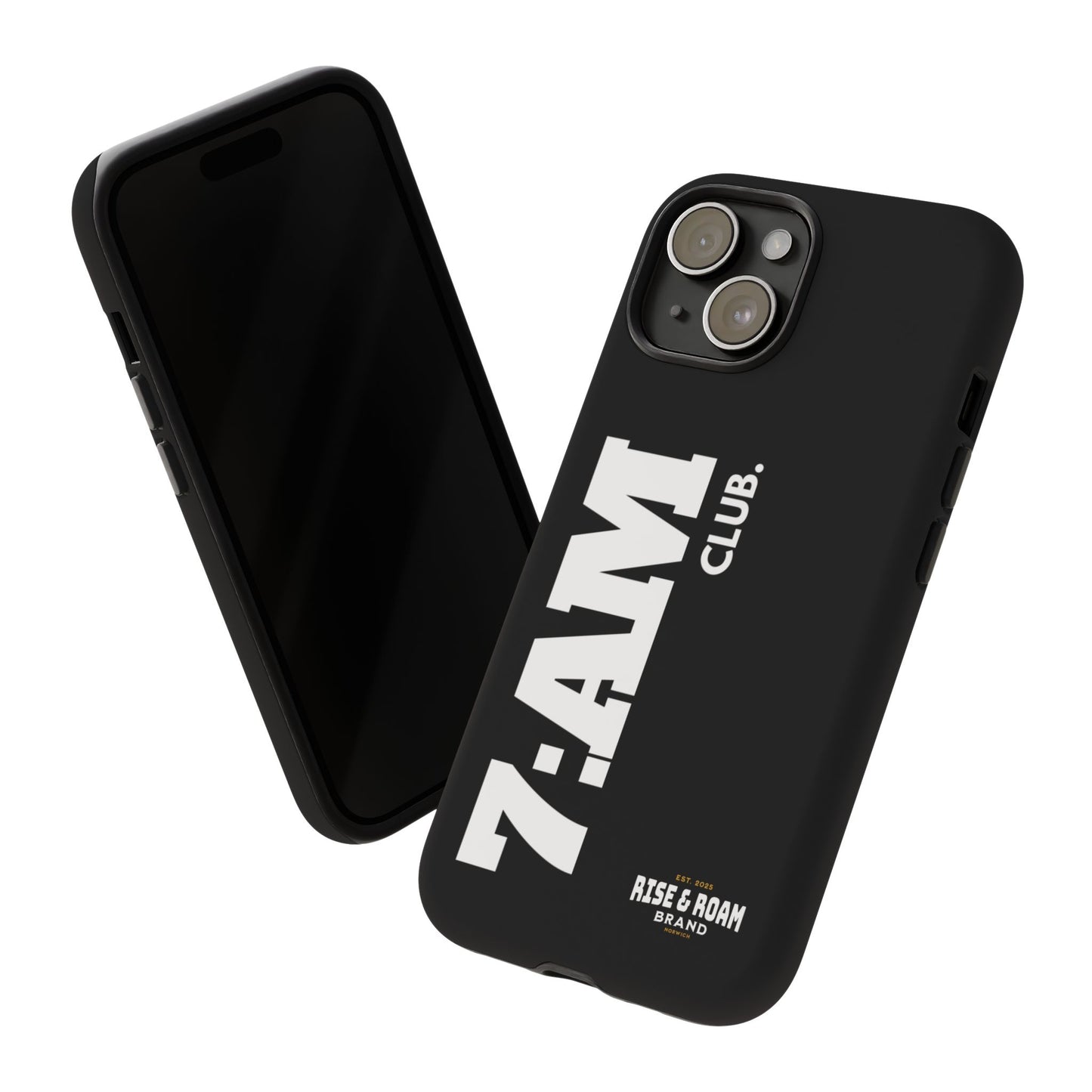7-AM Club - Rise & Roam Brand Movement - Bold Phone Case