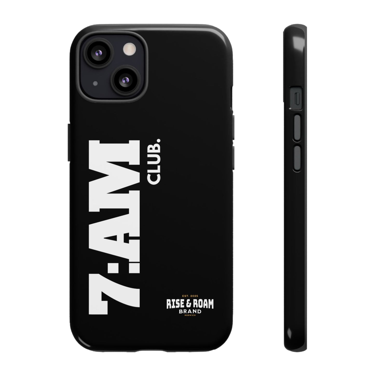 7-AM Club - Rise & Roam Brand Movement - Bold Phone Case