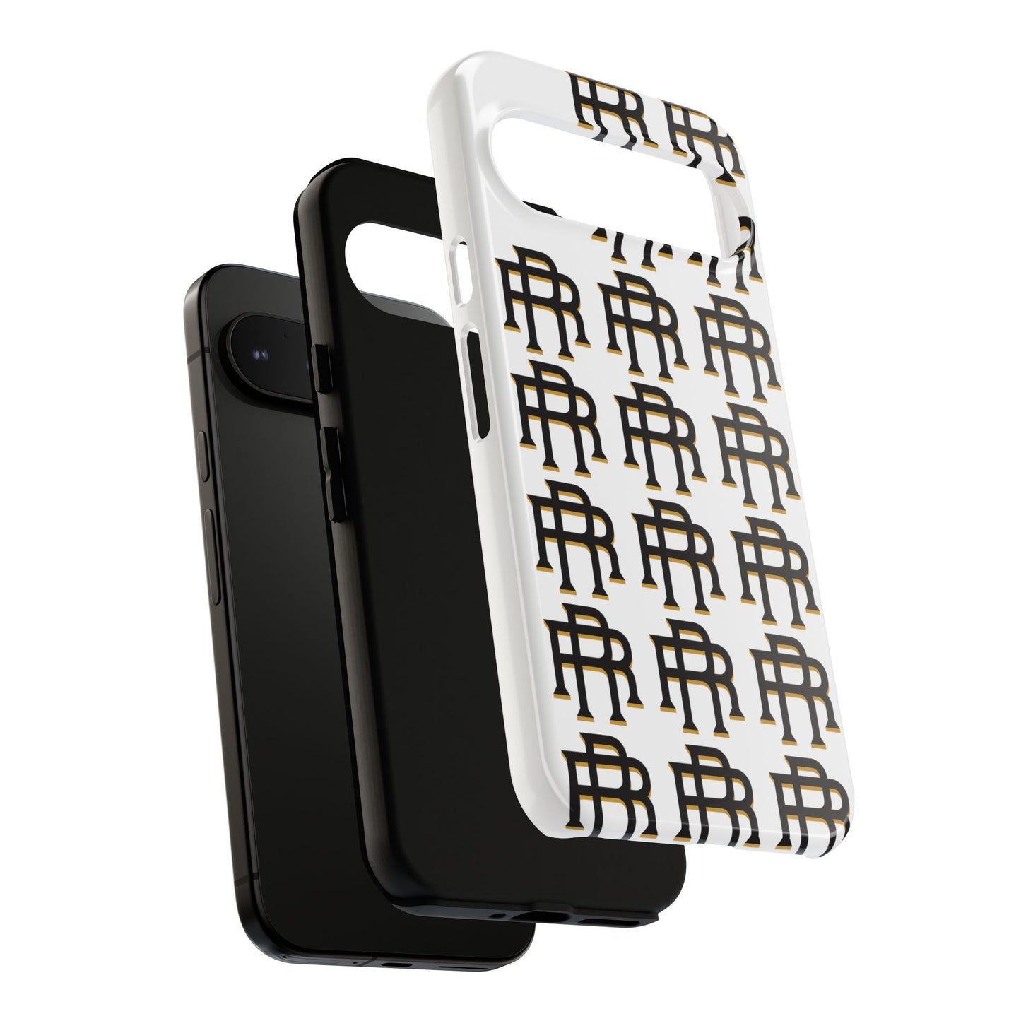Rise & Roam RR Logo Tough Phone Case - White