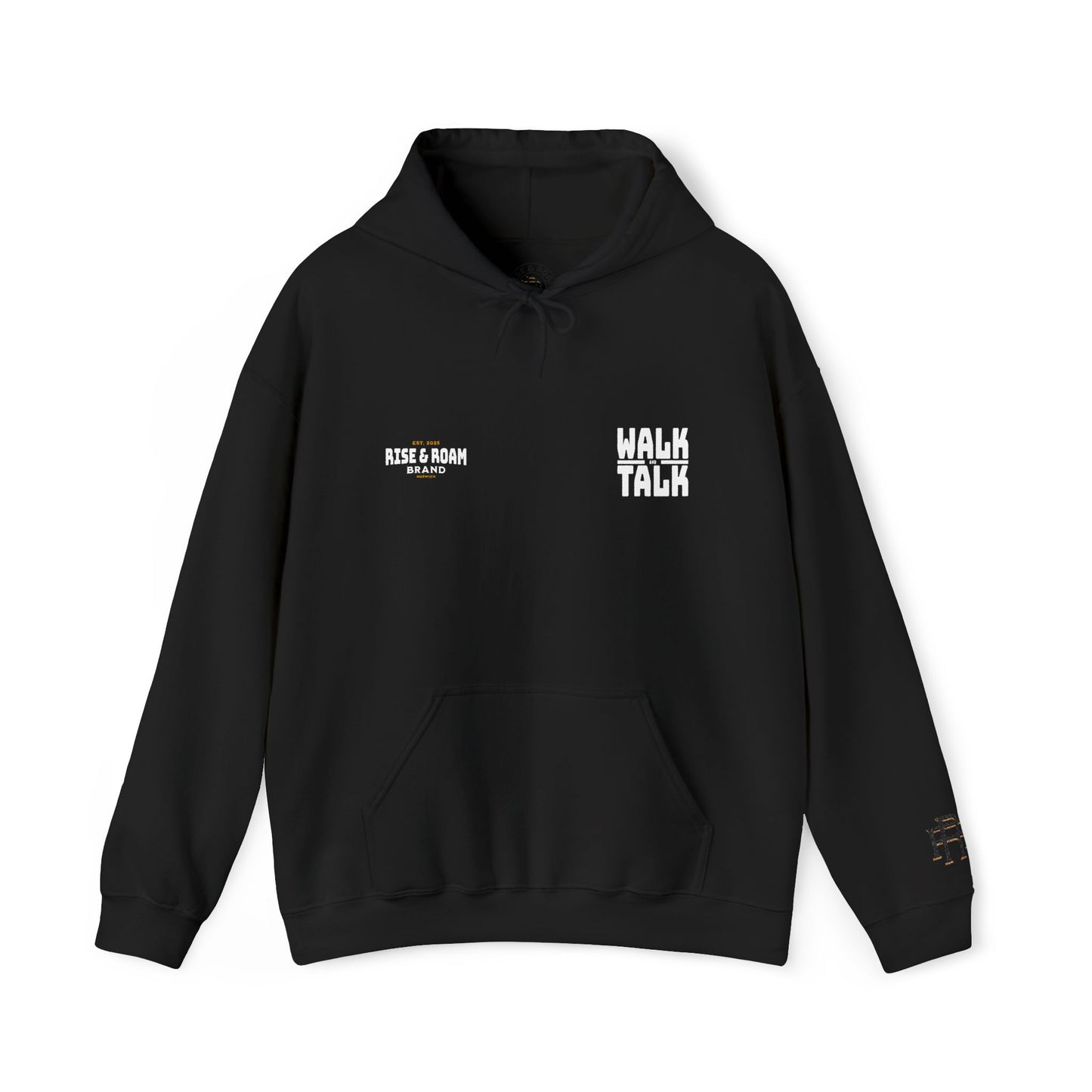 Rise & Roam Brand - MENS Walk and Talk Heavy Blend™ Hooded Sweatshirt