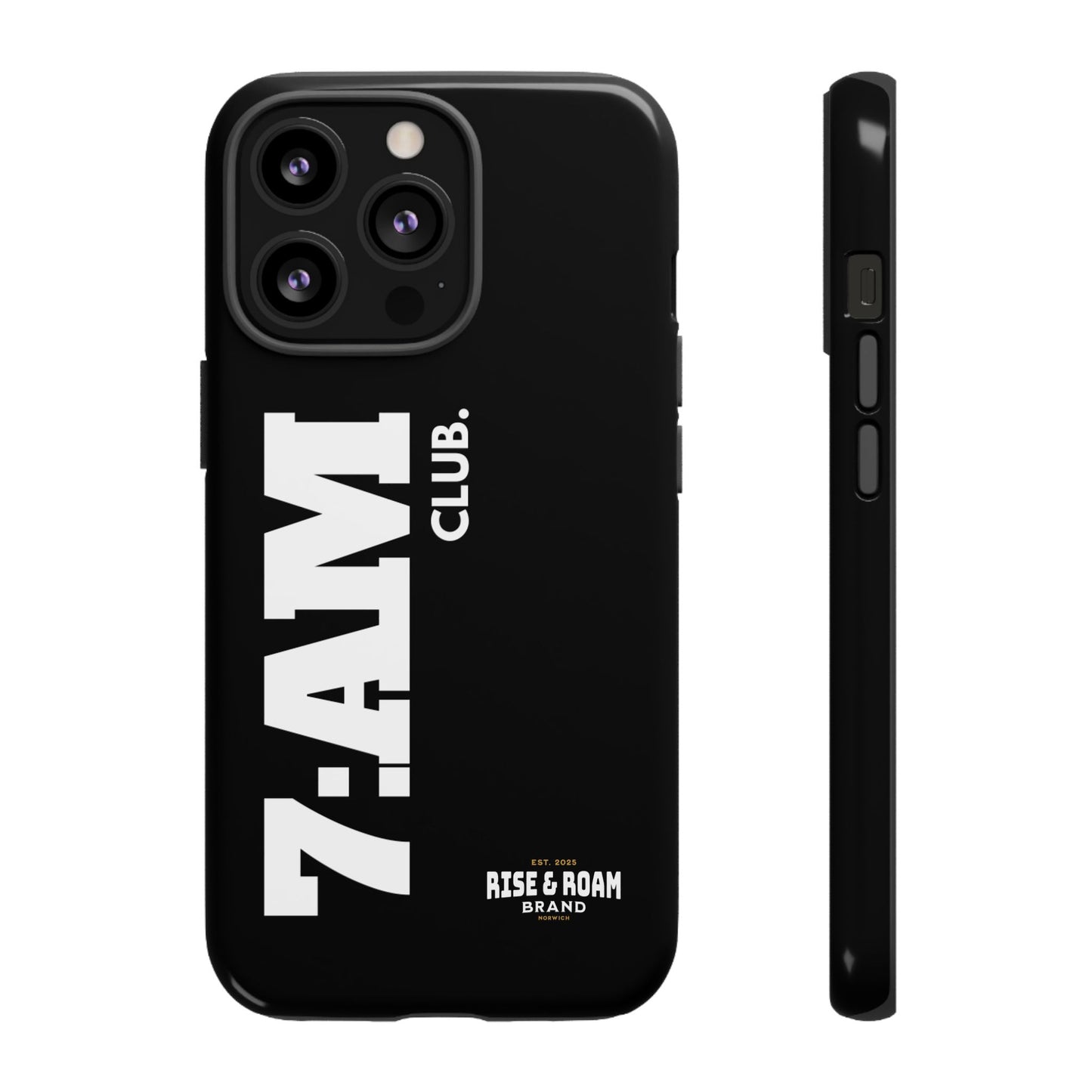 7-AM Club - Rise & Roam Brand Movement - Bold Phone Case