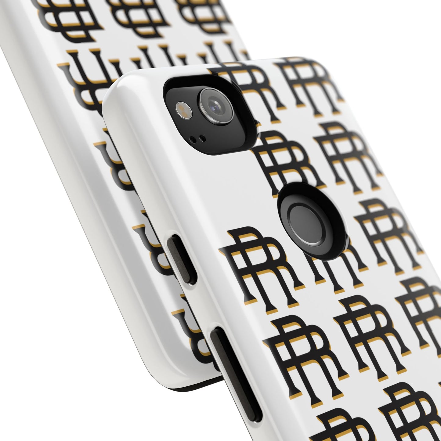 Rise & Roam RR Logo Tough Phone Case - White