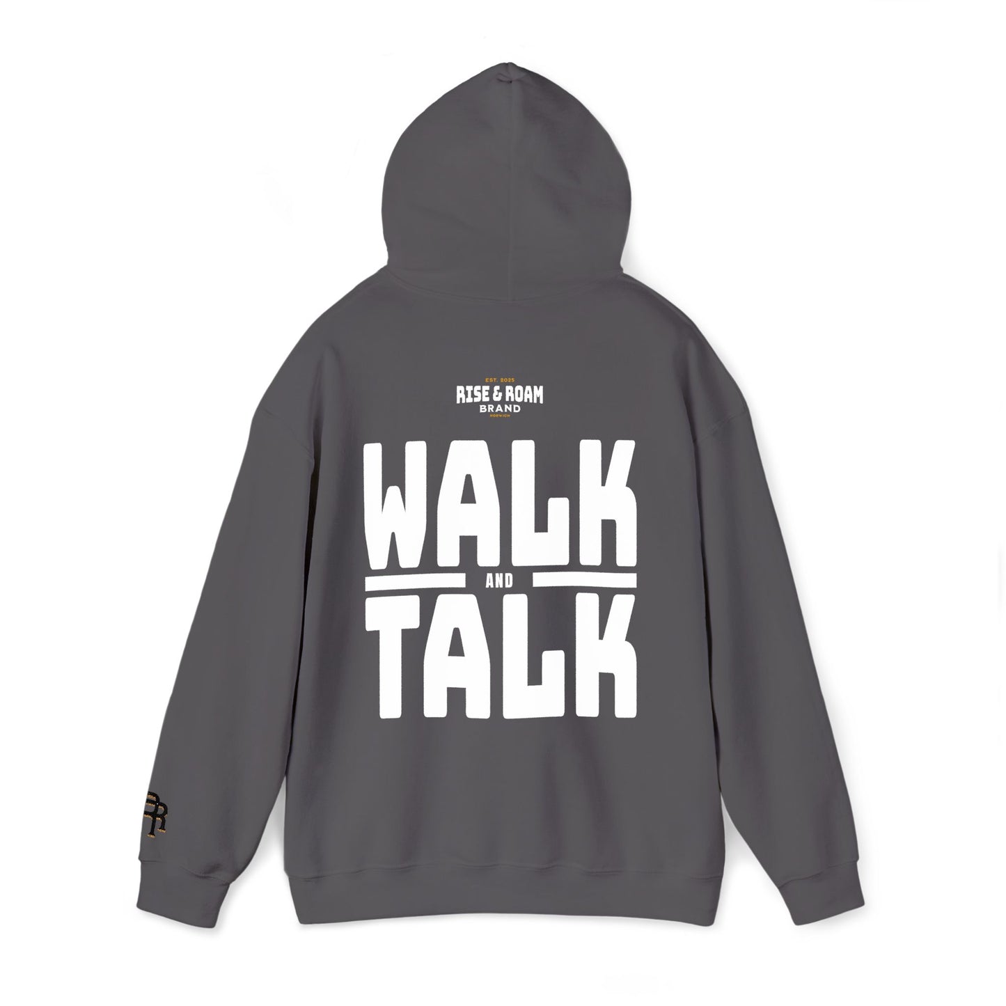 Rise & Roam Brand - MENS Walk and Talk Heavy Blend™ Hooded Sweatshirt