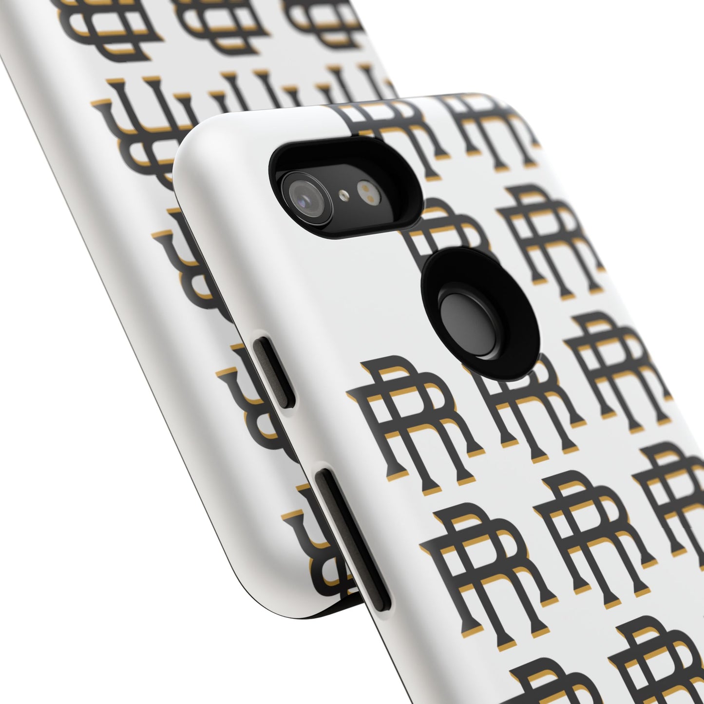 Rise & Roam RR Logo Tough Phone Case - White