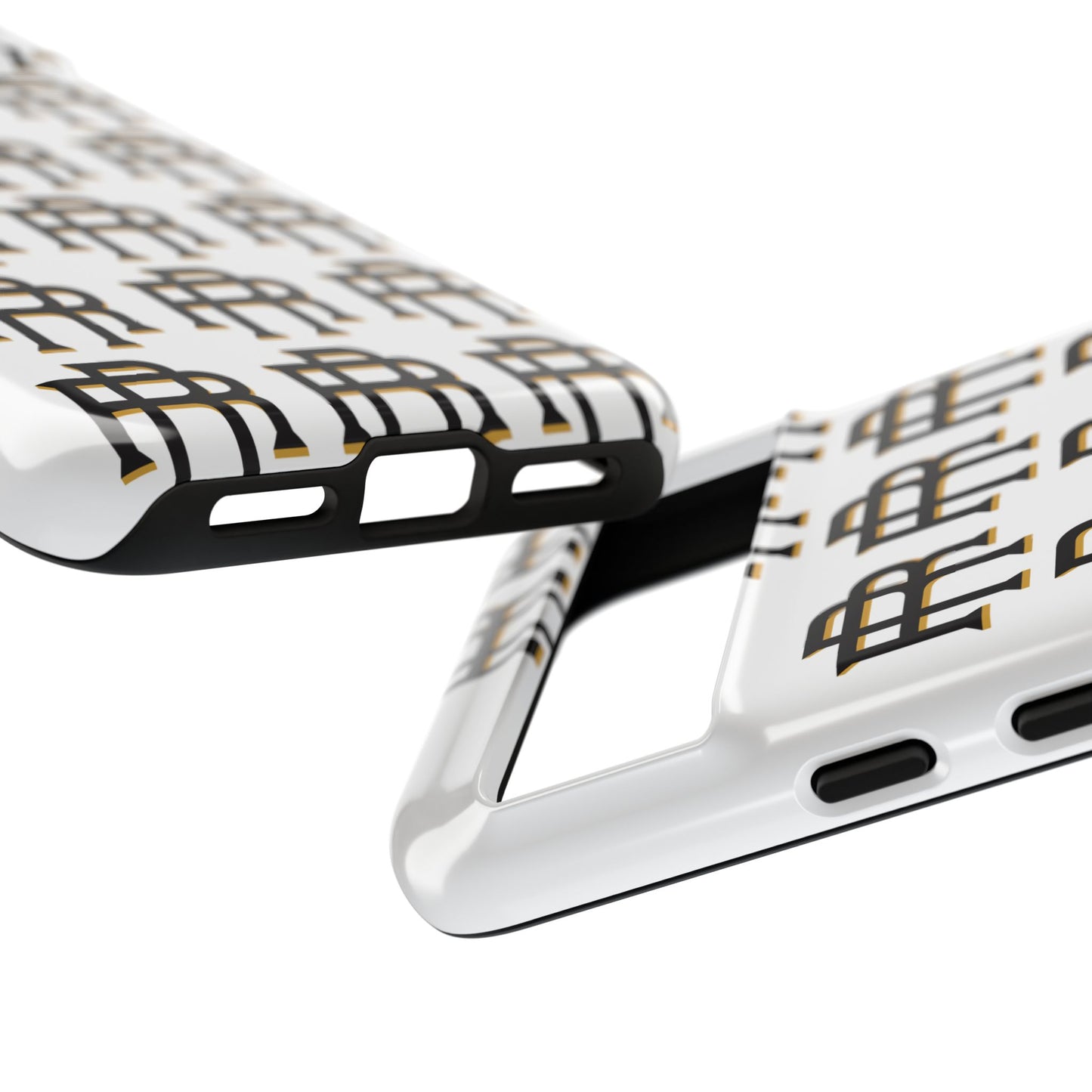 Rise & Roam RR Logo Tough Phone Case - White