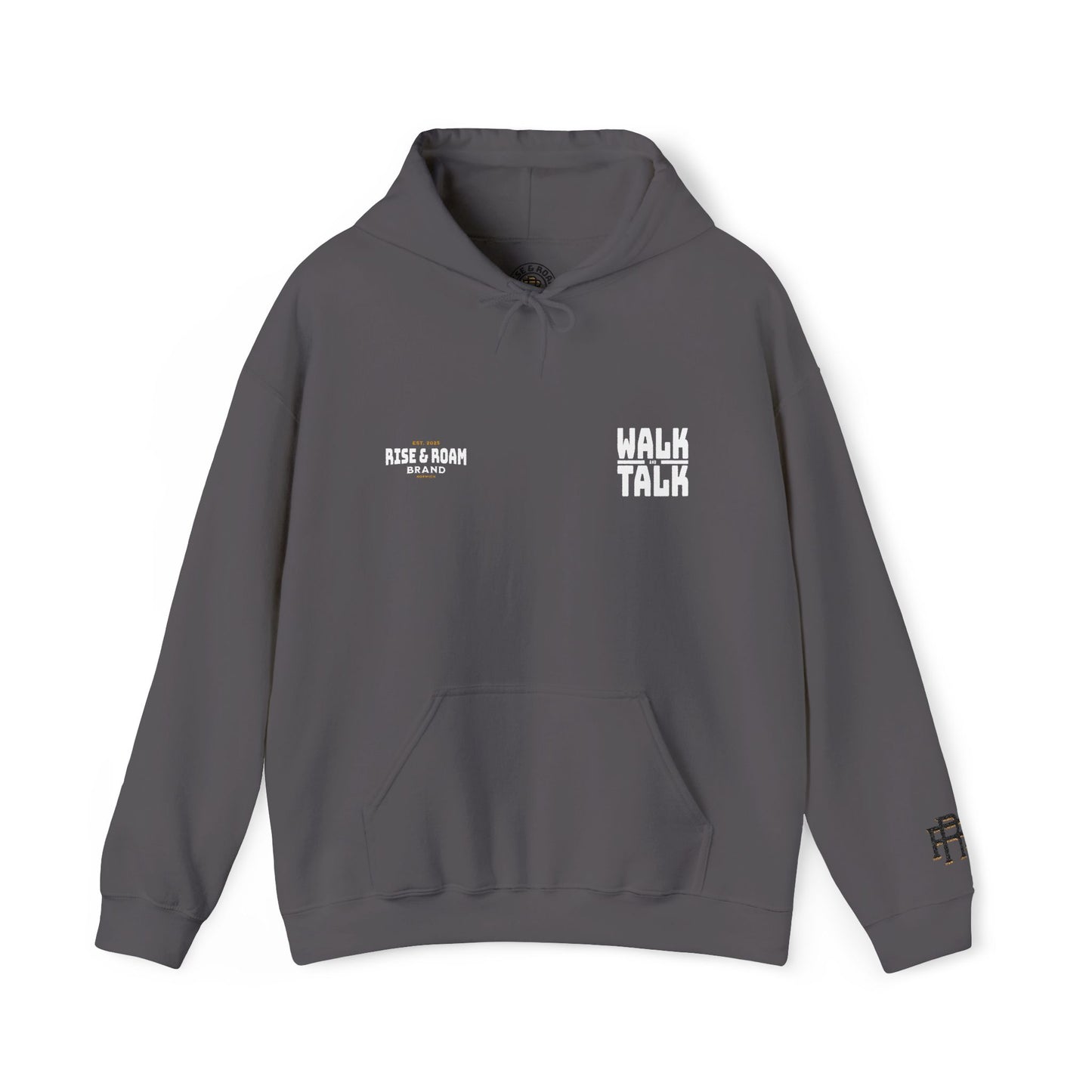 Rise & Roam Brand - MENS Walk and Talk Heavy Blend™ Hooded Sweatshirt