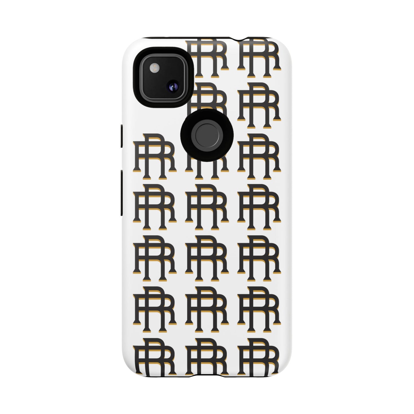 Rise & Roam RR Logo Tough Phone Case - White