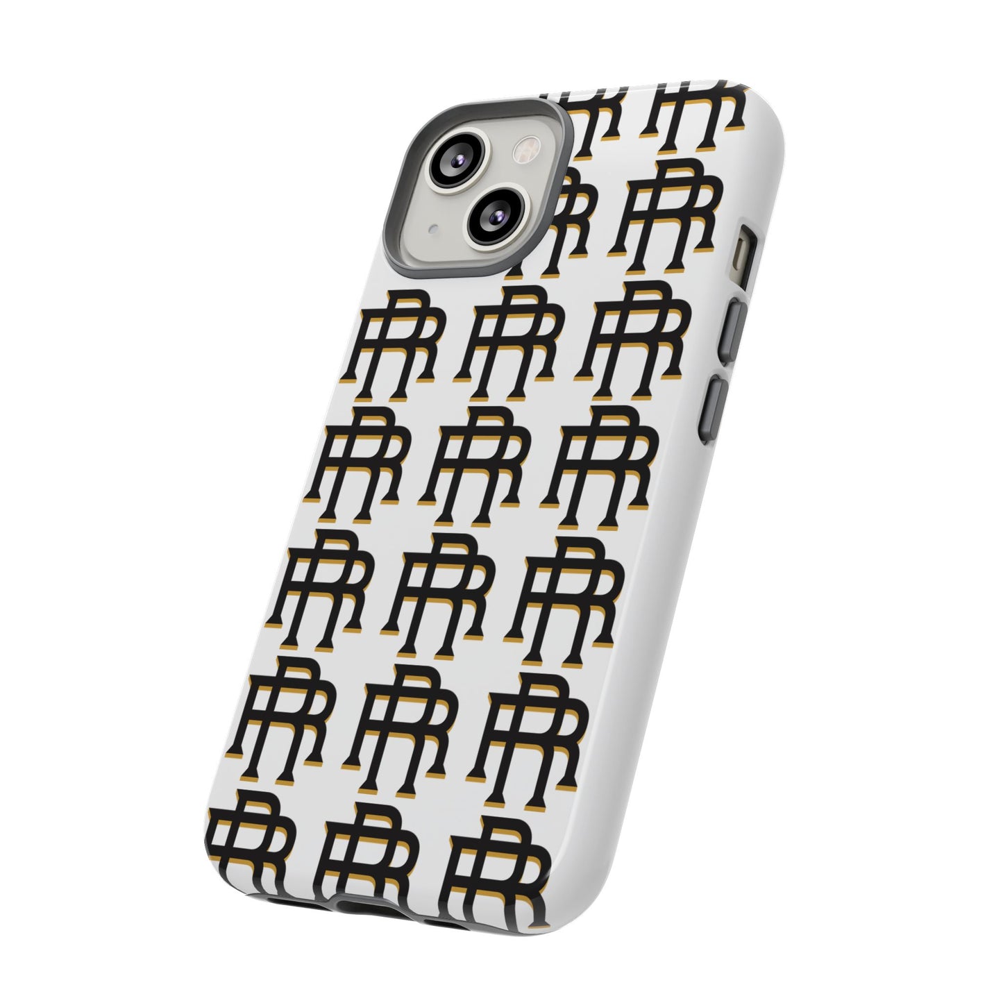 Rise & Roam RR Logo Tough Phone Case - White