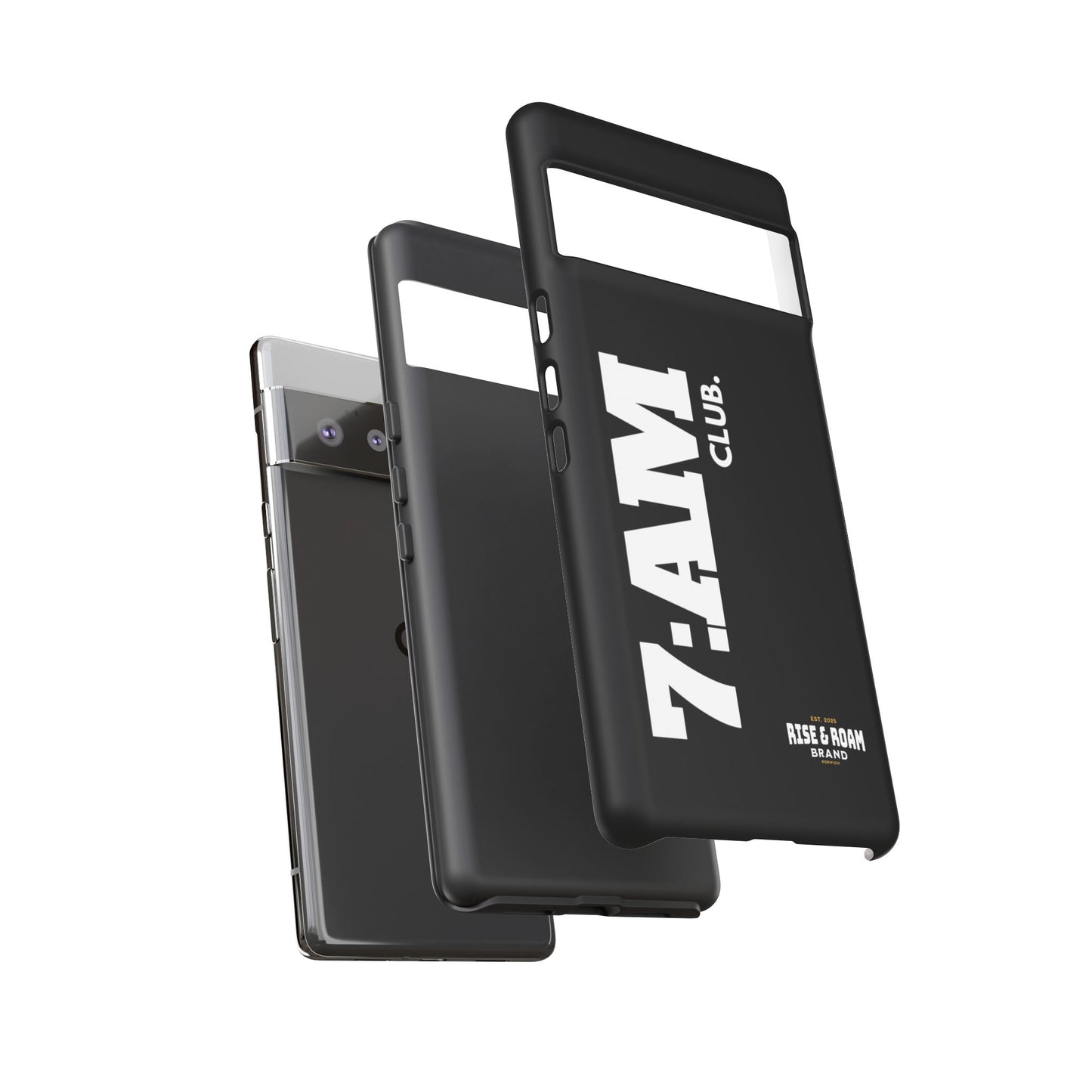 7-AM Club - Rise & Roam Brand Movement - Bold Phone Case