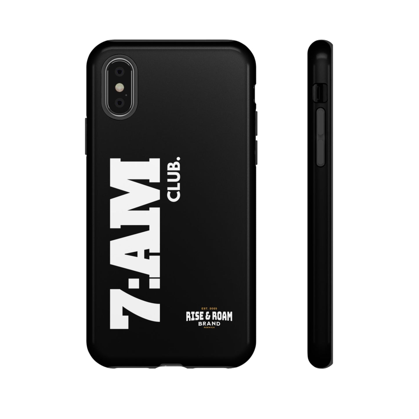 7-AM Club - Rise & Roam Brand Movement - Bold Phone Case