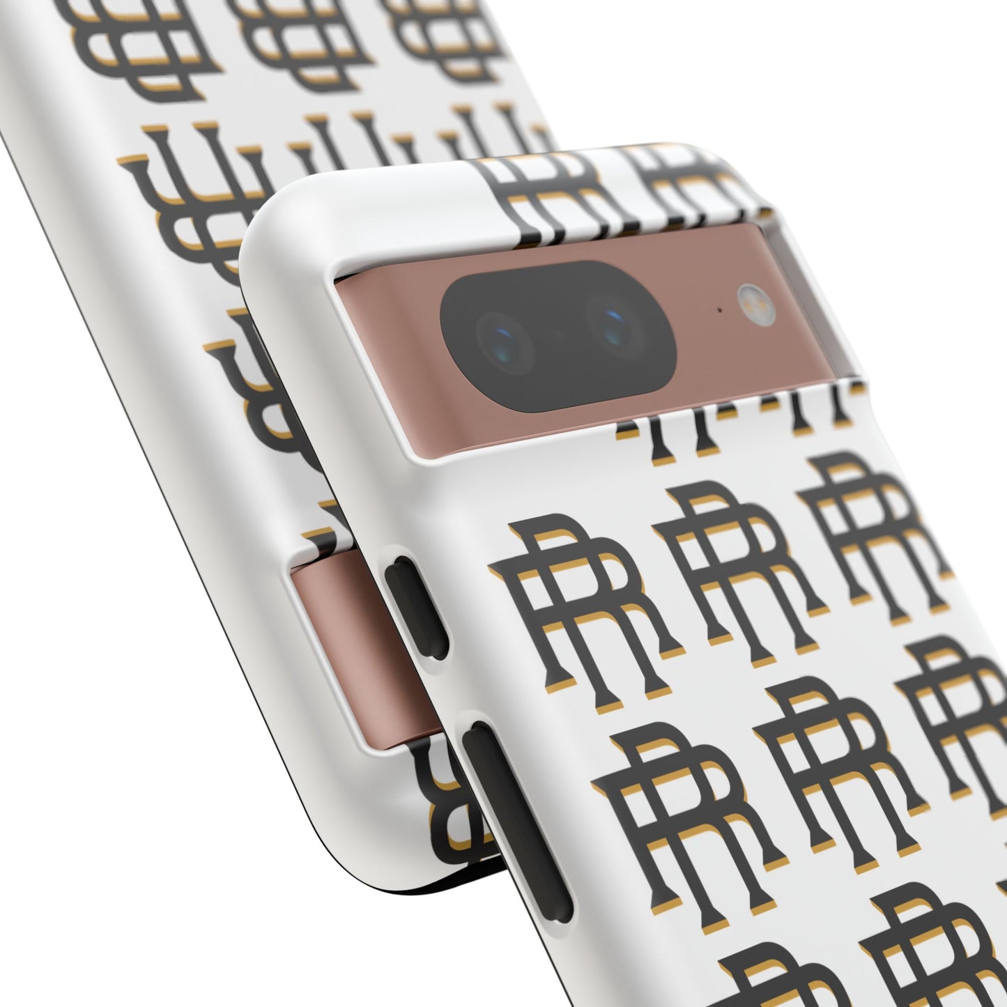 Rise & Roam RR Logo Tough Phone Case - White