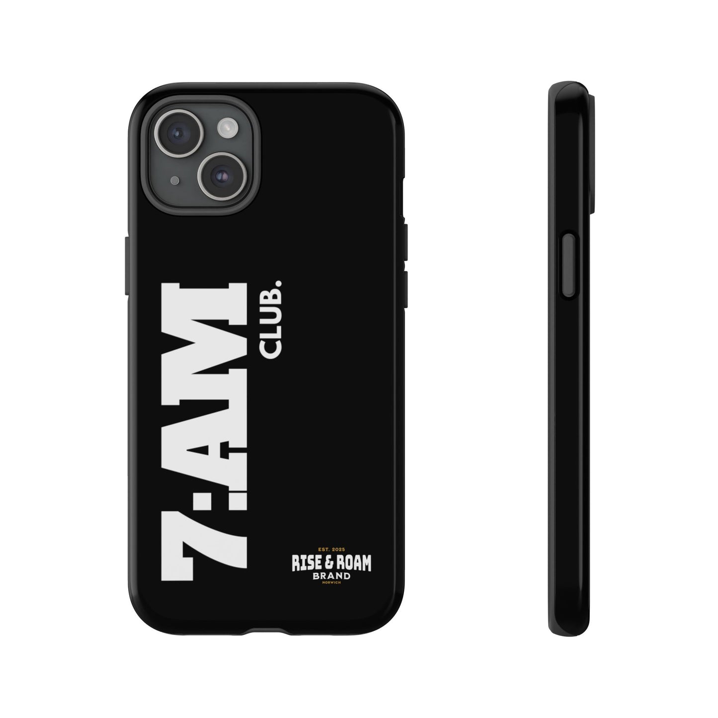 7-AM Club - Rise & Roam Brand Movement - Bold Phone Case