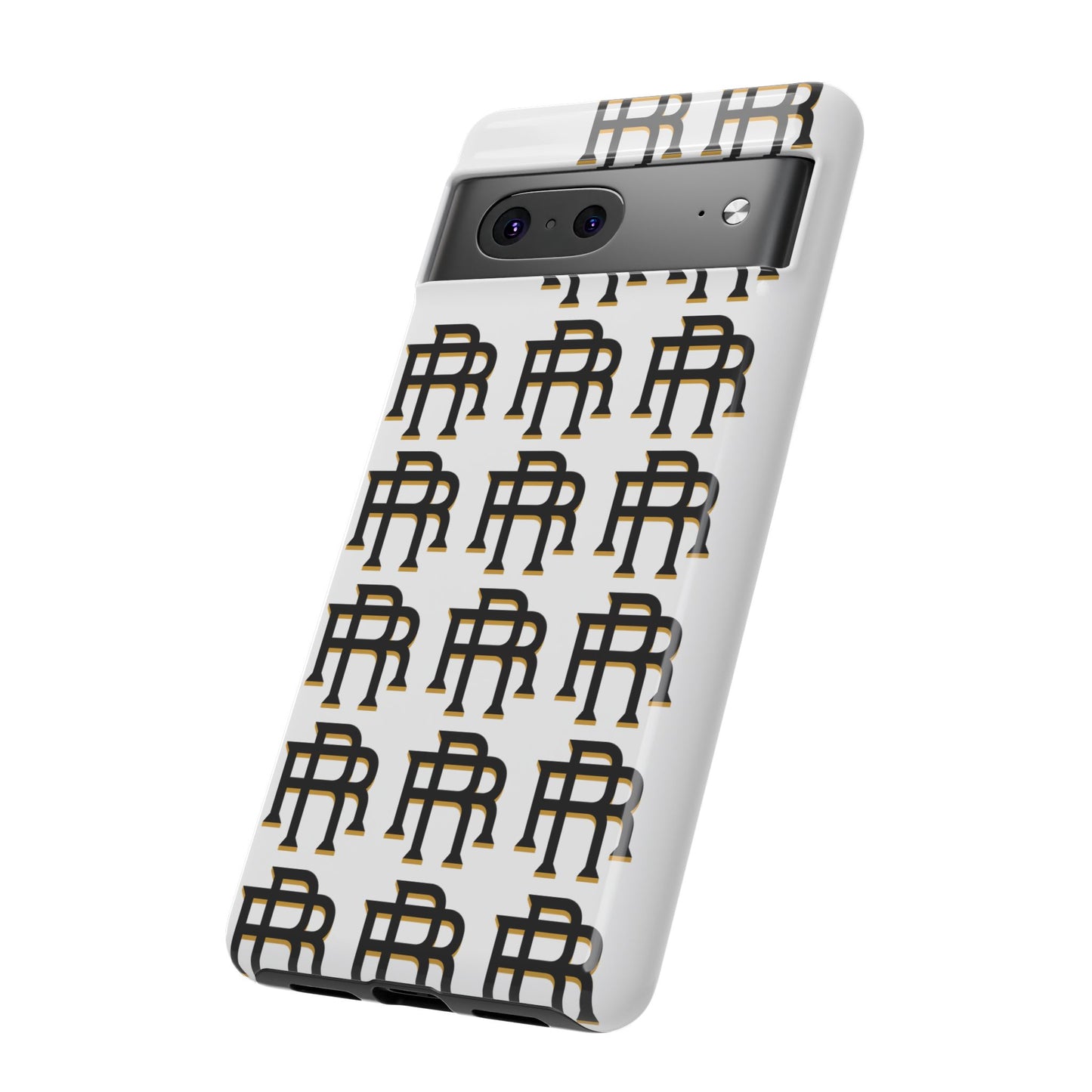 Rise & Roam RR Logo Tough Phone Case - White