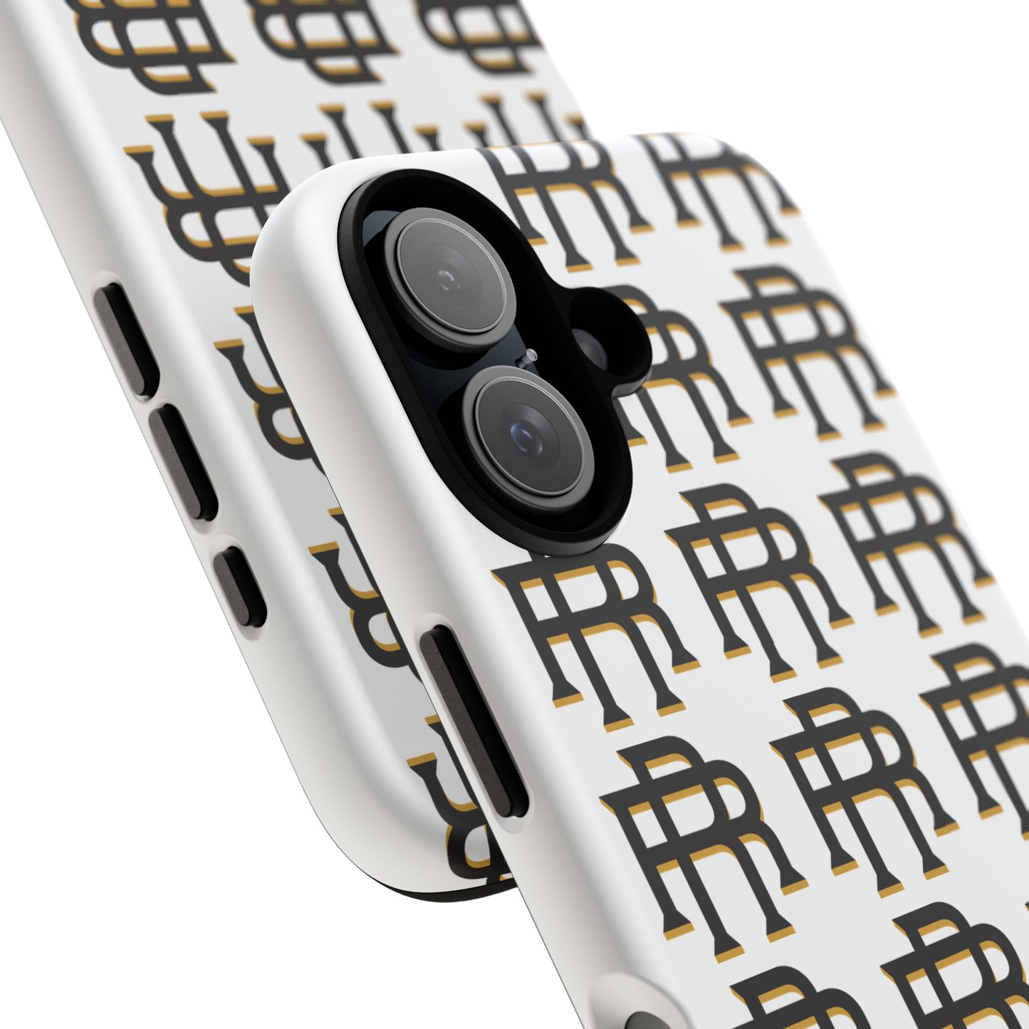 Rise & Roam RR Logo Tough Phone Case - White