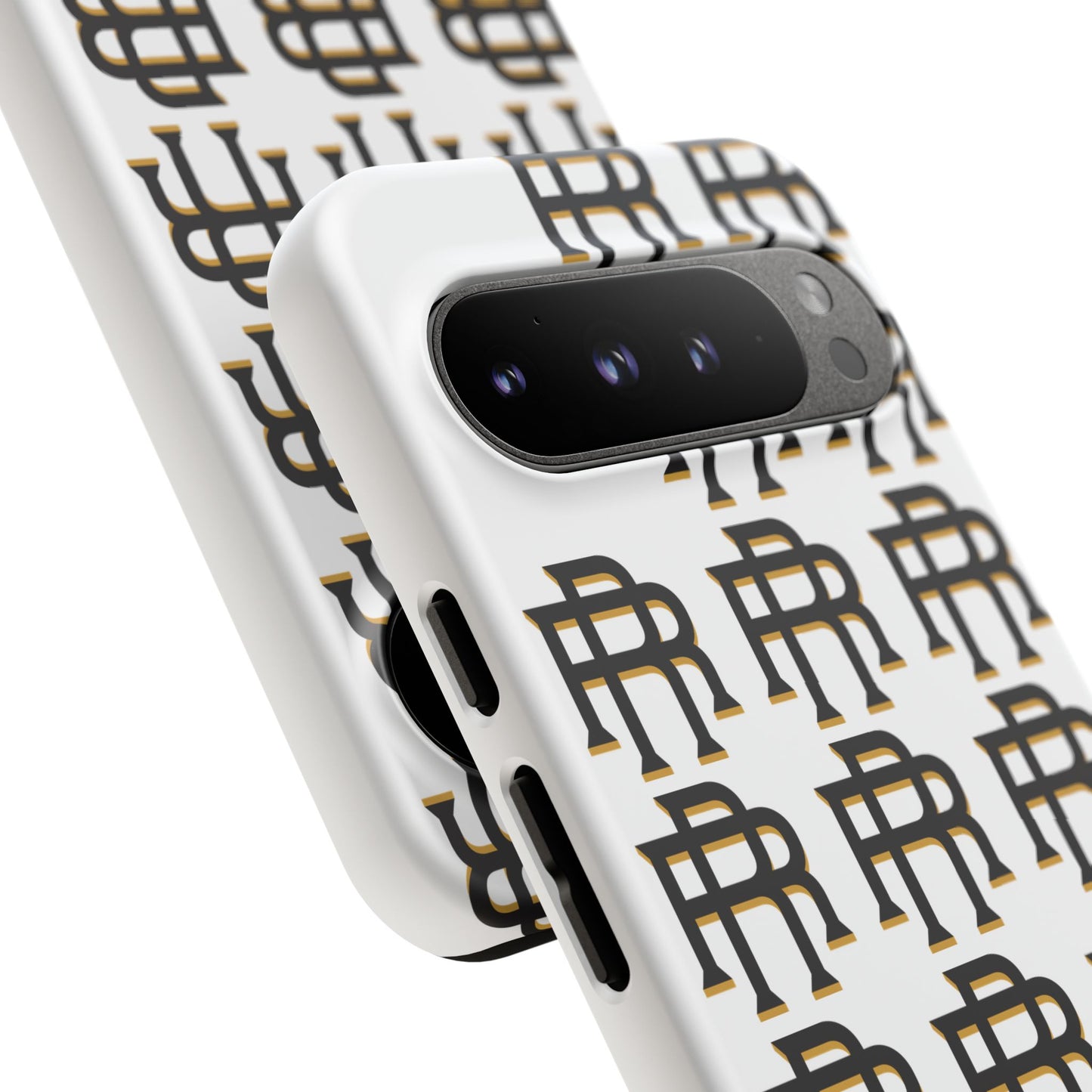 Rise & Roam RR Logo Tough Phone Case - White