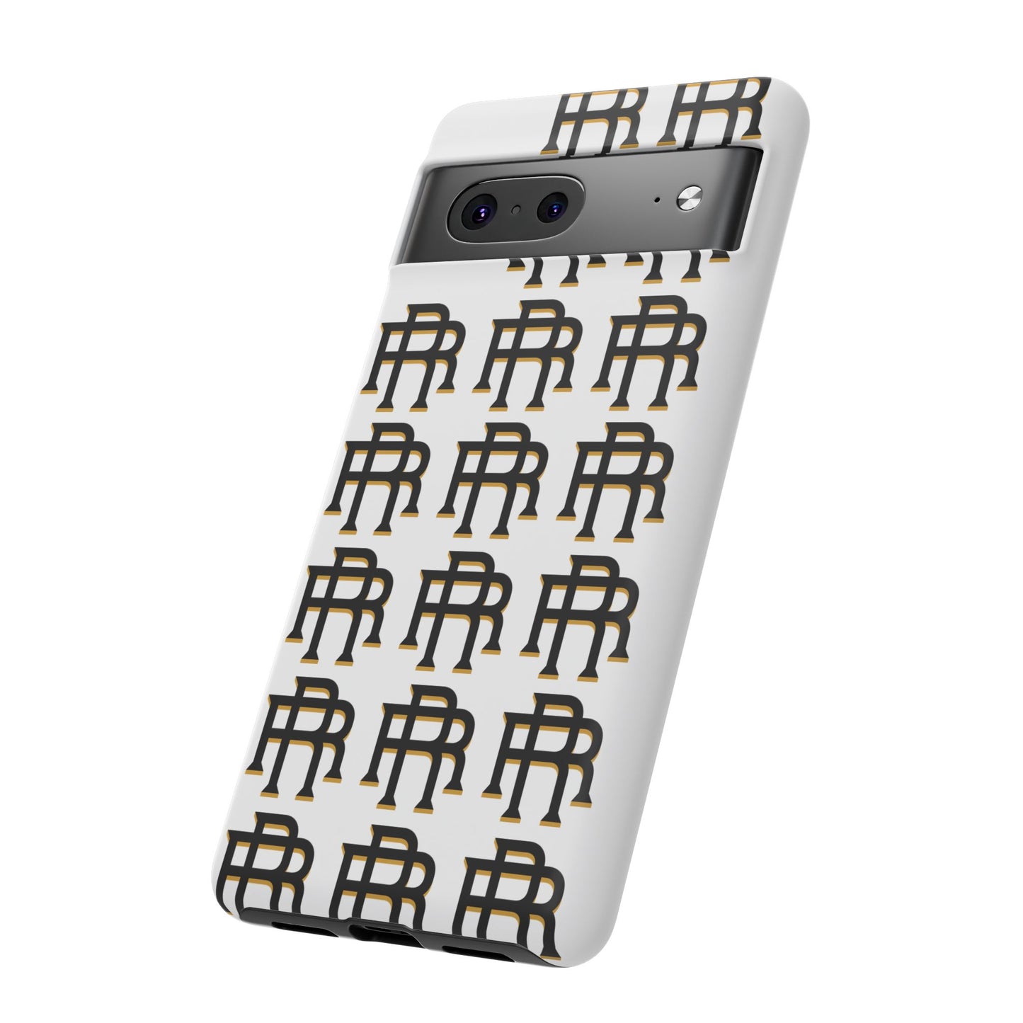 Rise & Roam RR Logo Tough Phone Case - White