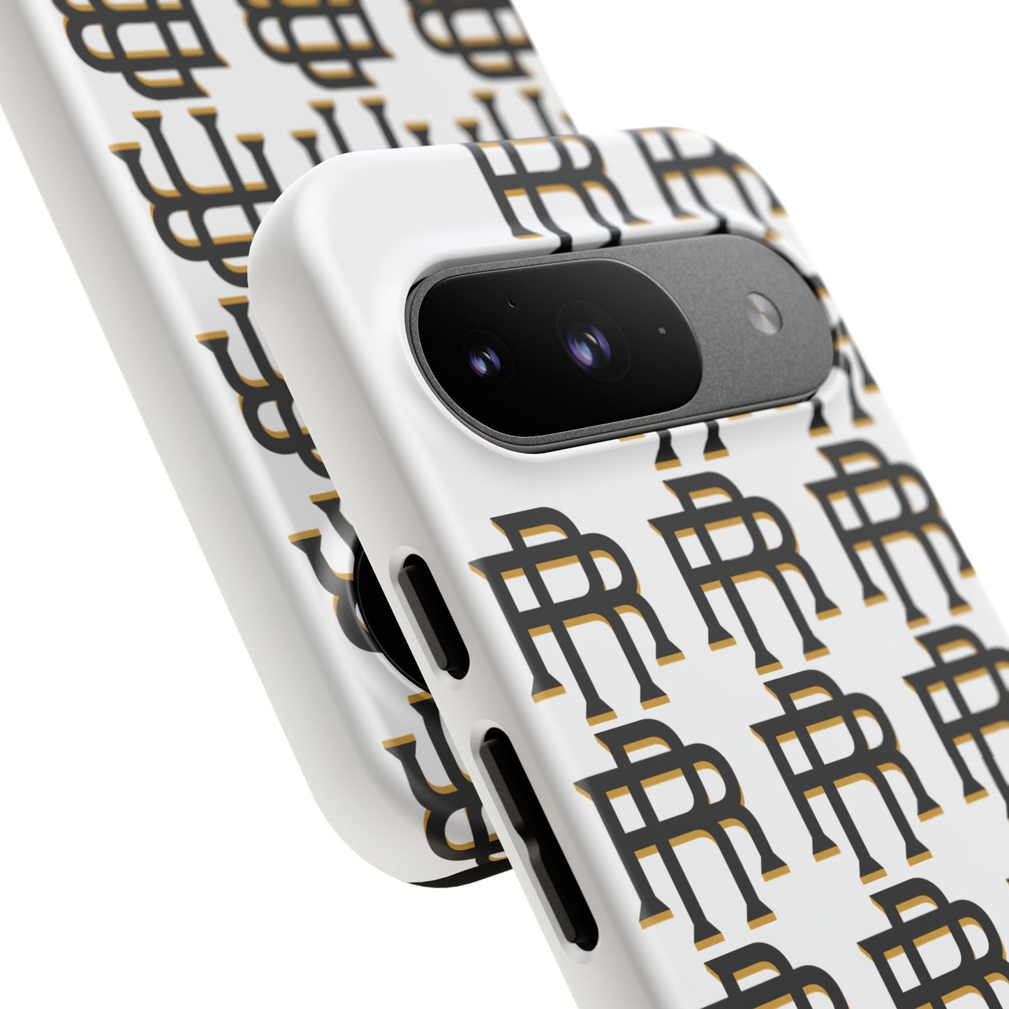 Rise & Roam RR Logo Tough Phone Case - White