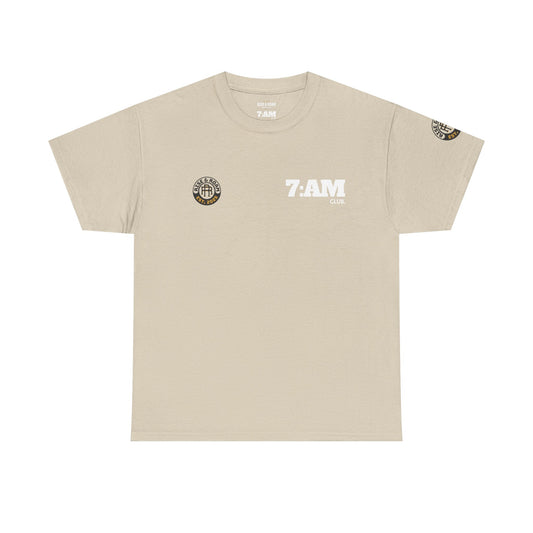 7am Club x Rise & Roam Brand Movement Tee.