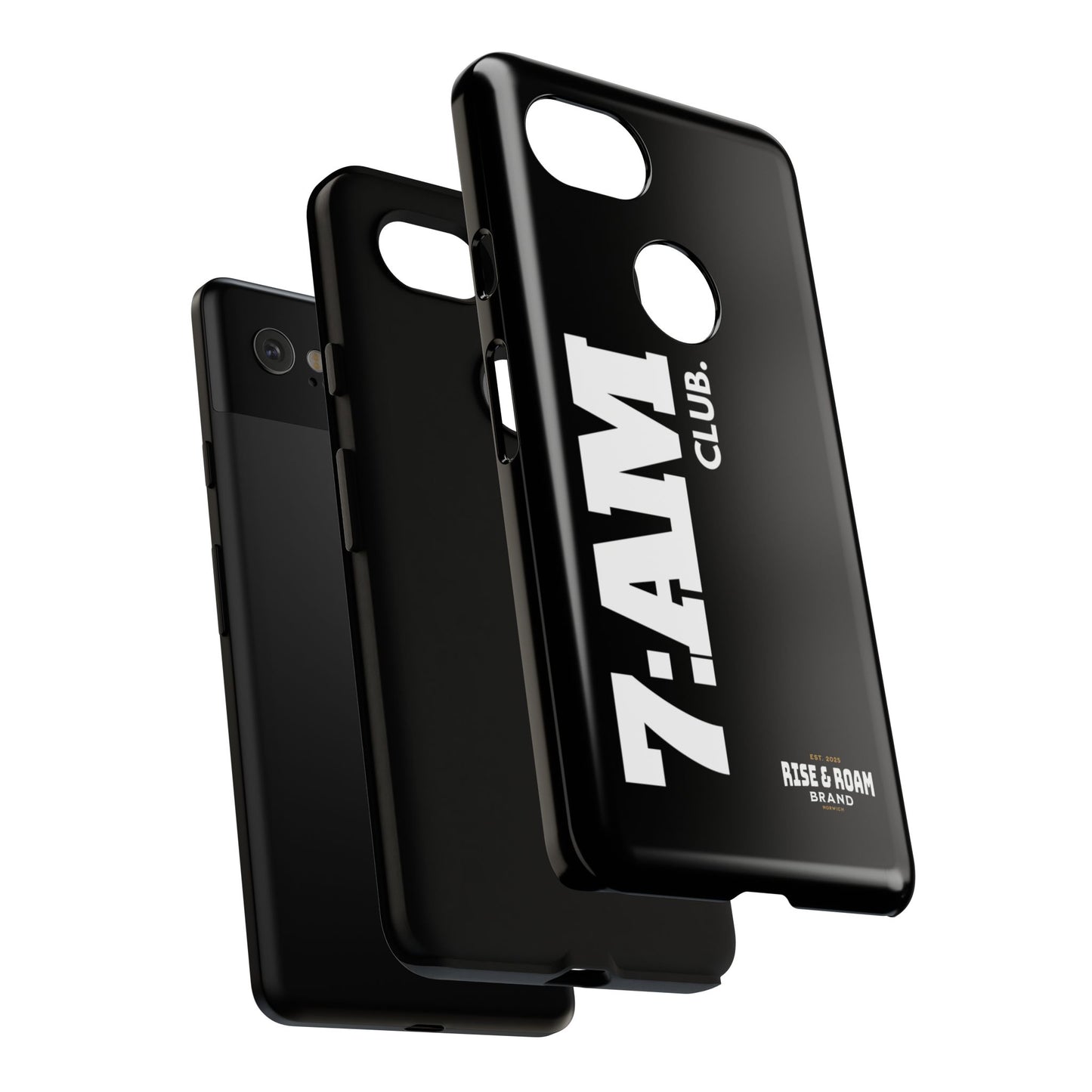 7-AM Club - Rise & Roam Brand Movement - Bold Phone Case