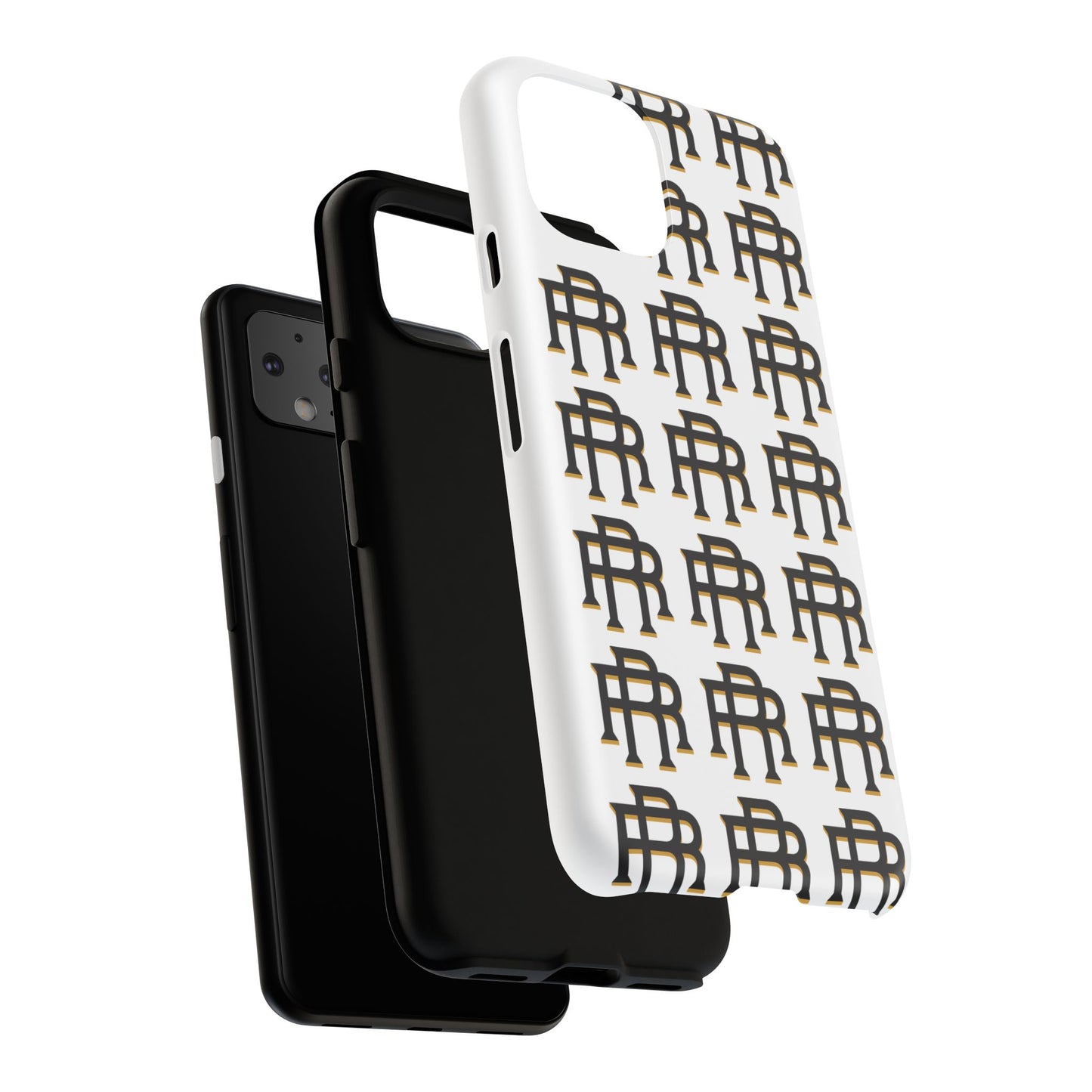 Rise & Roam RR Logo Tough Phone Case - White