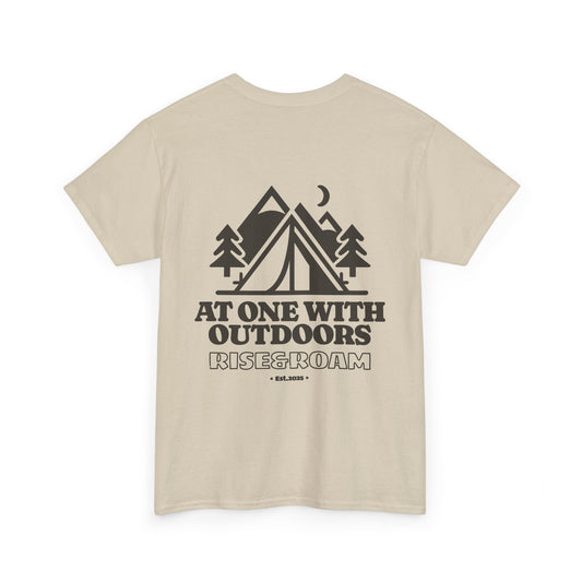 R&R - At One With Outdoors Camping Tee