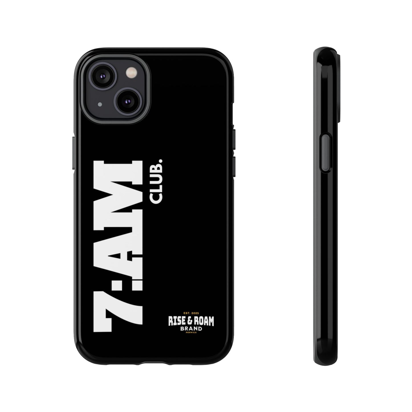 7-AM Club - Rise & Roam Brand Movement - Bold Phone Case