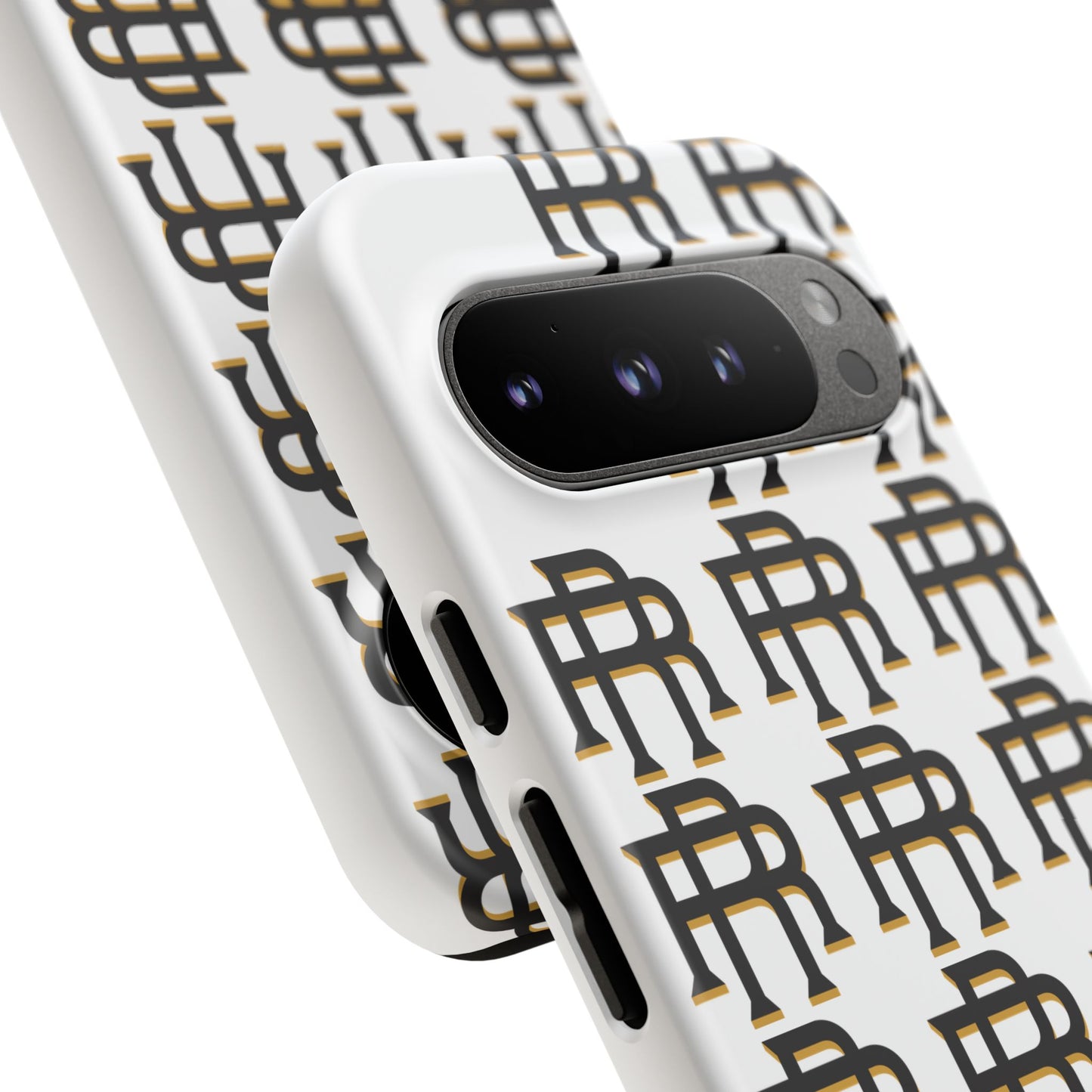 Rise & Roam RR Logo Tough Phone Case - White