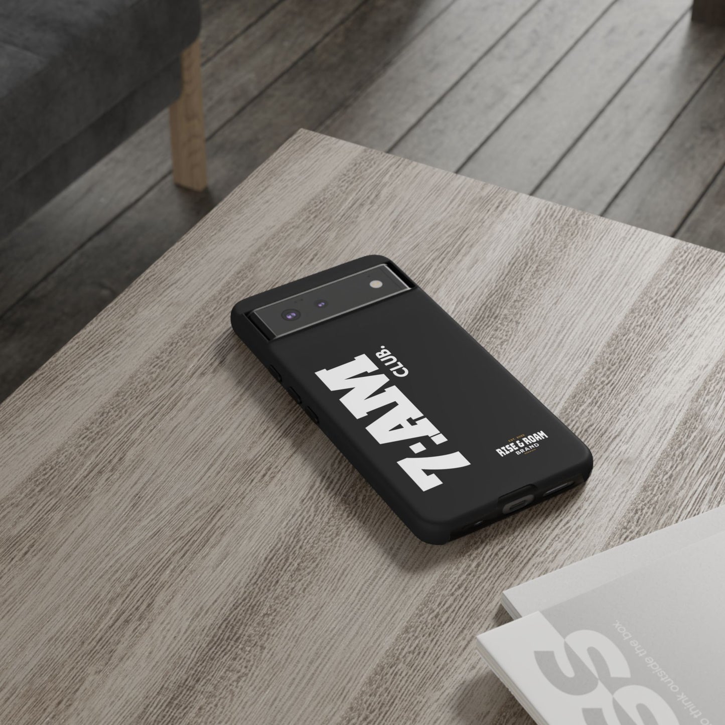 7-AM Club - Rise & Roam Brand Movement - Bold Phone Case