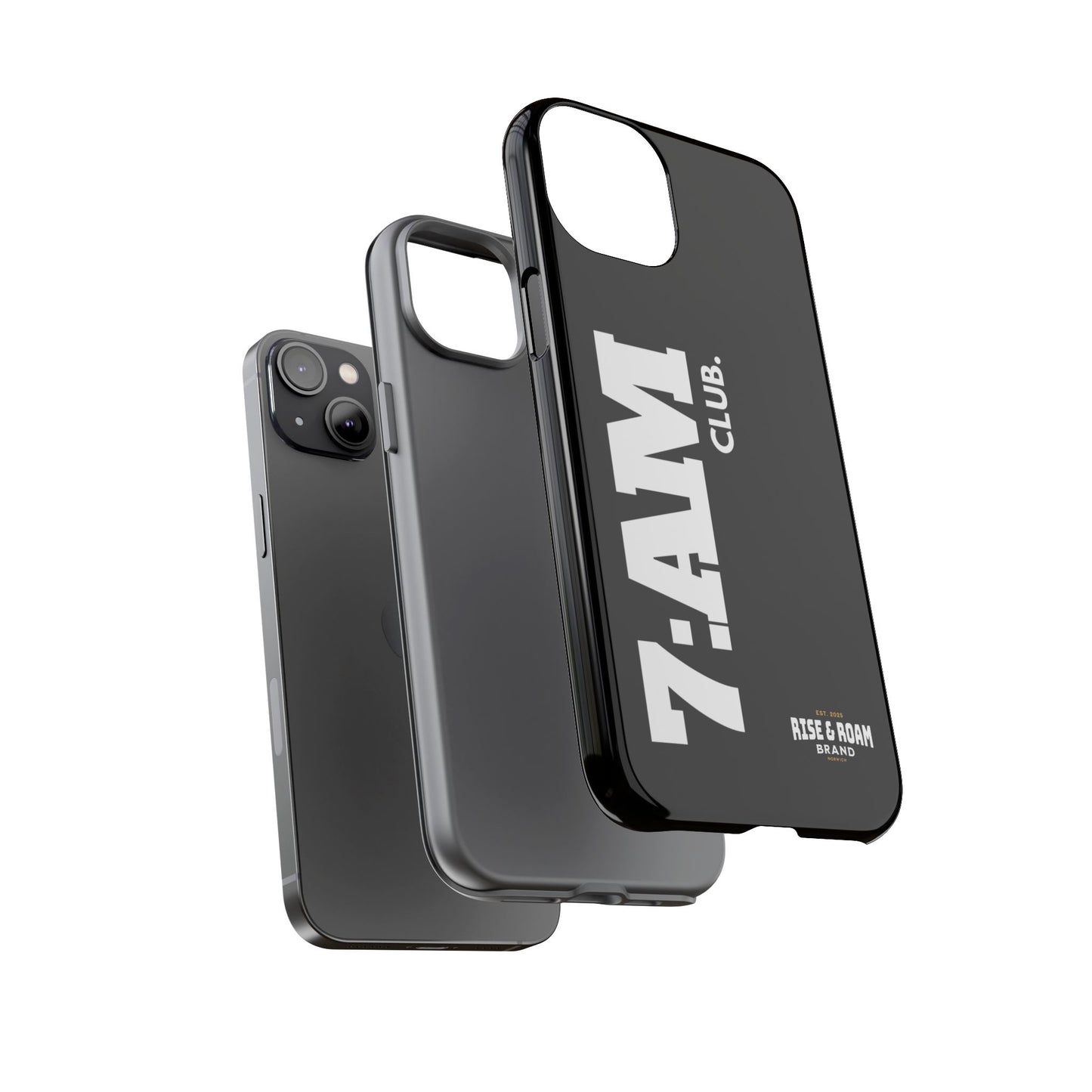 7-AM Club - Rise & Roam Brand Movement - Bold Phone Case