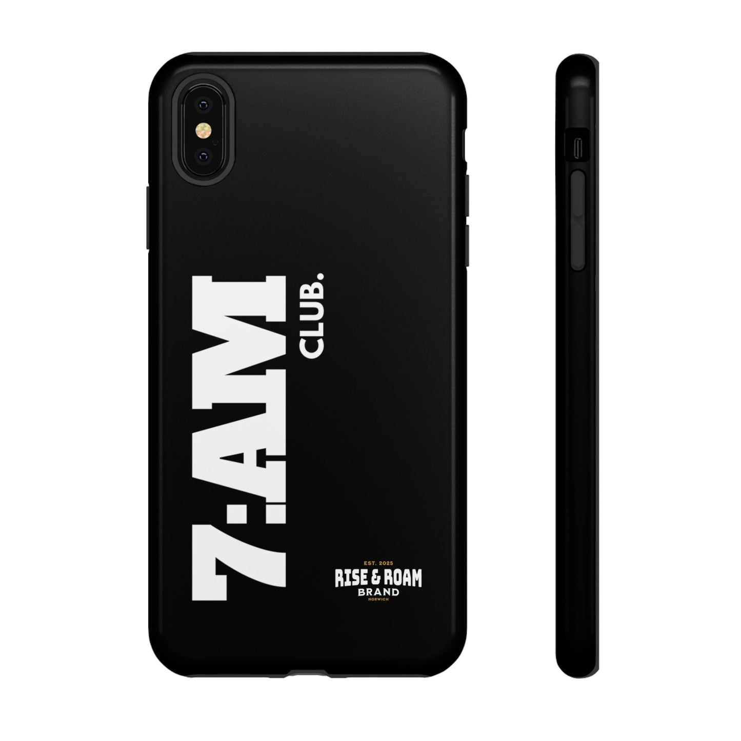 7-AM Club - Rise & Roam Brand Movement - Bold Phone Case