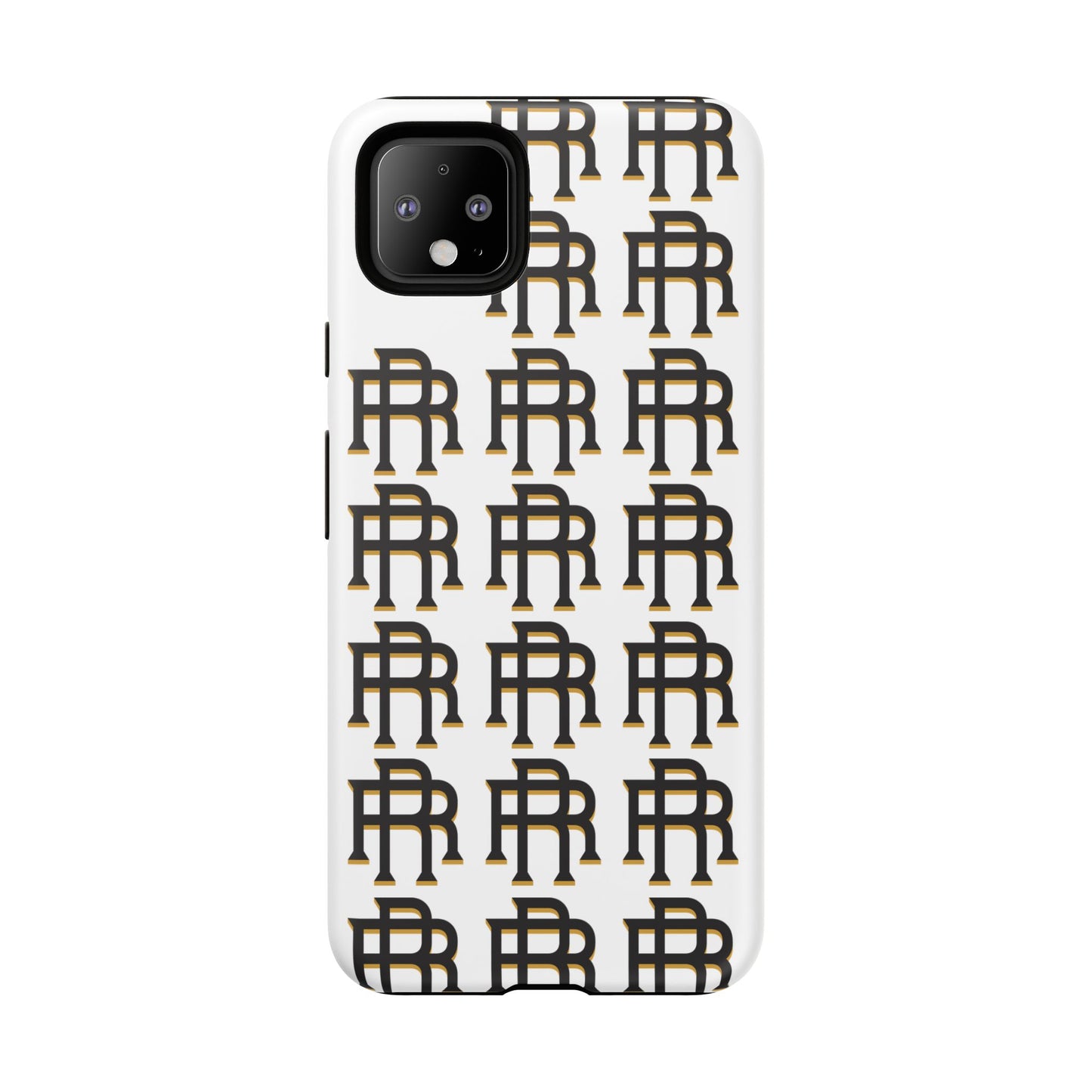 Rise & Roam RR Logo Tough Phone Case - White