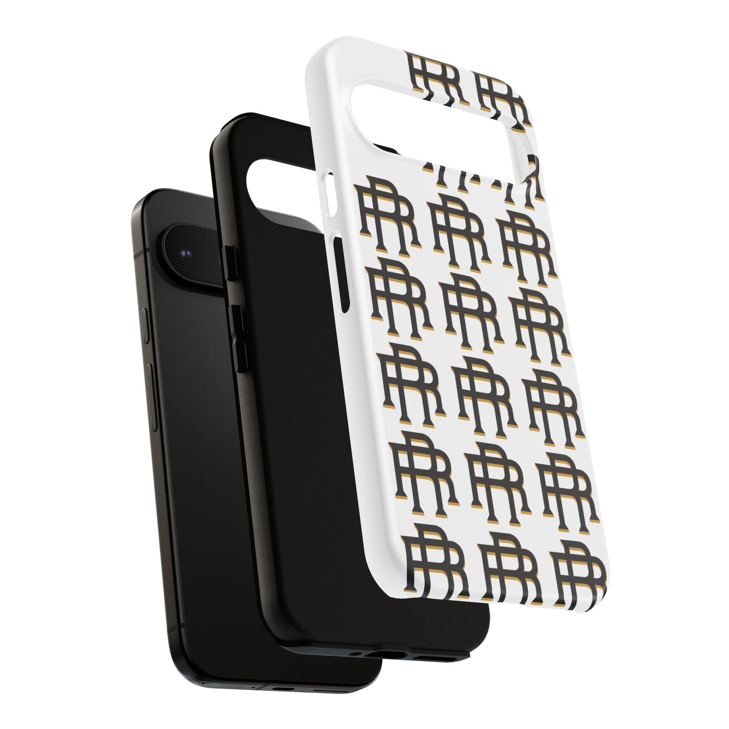 Rise & Roam RR Logo Tough Phone Case - White