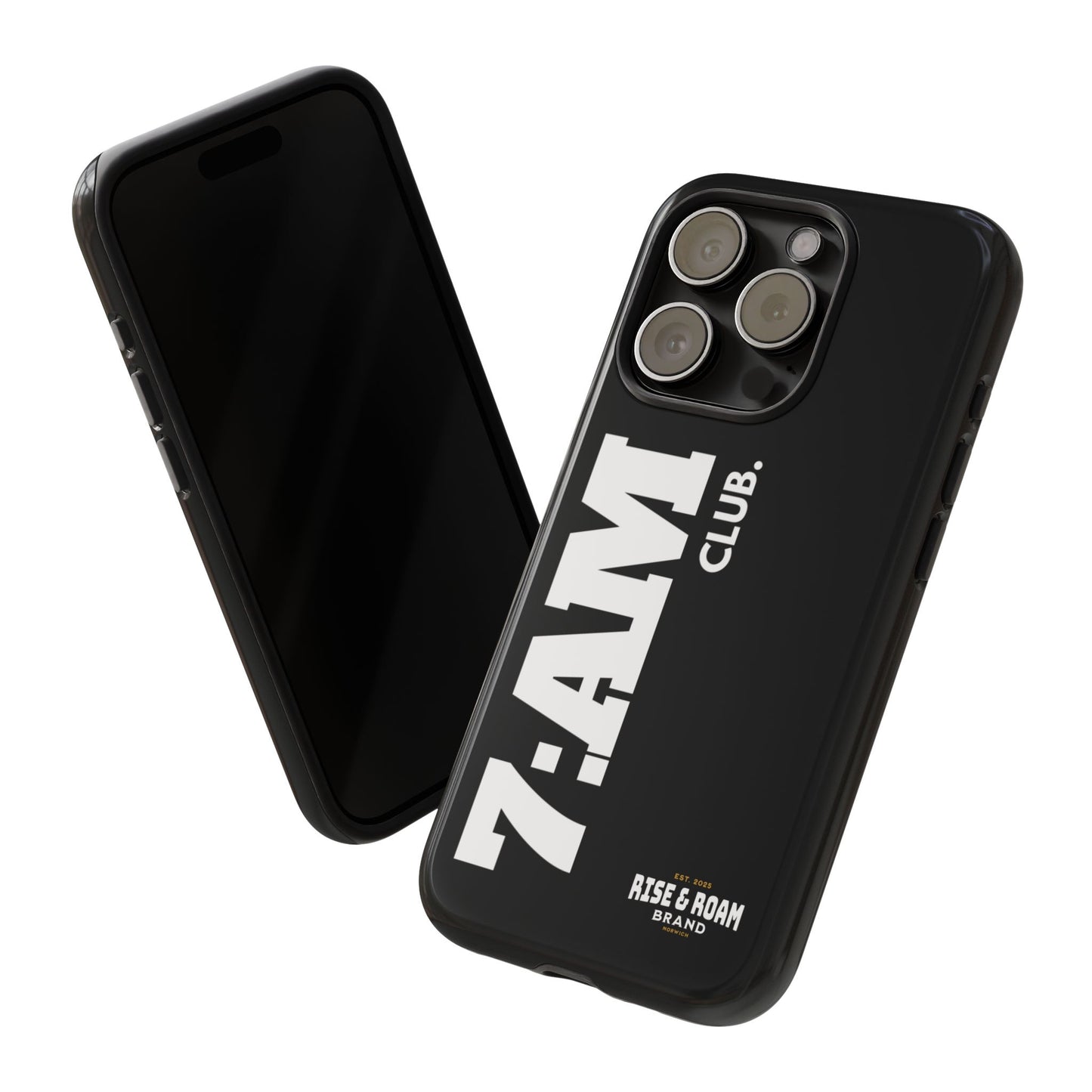 7-AM Club - Rise & Roam Brand Movement - Bold Phone Case