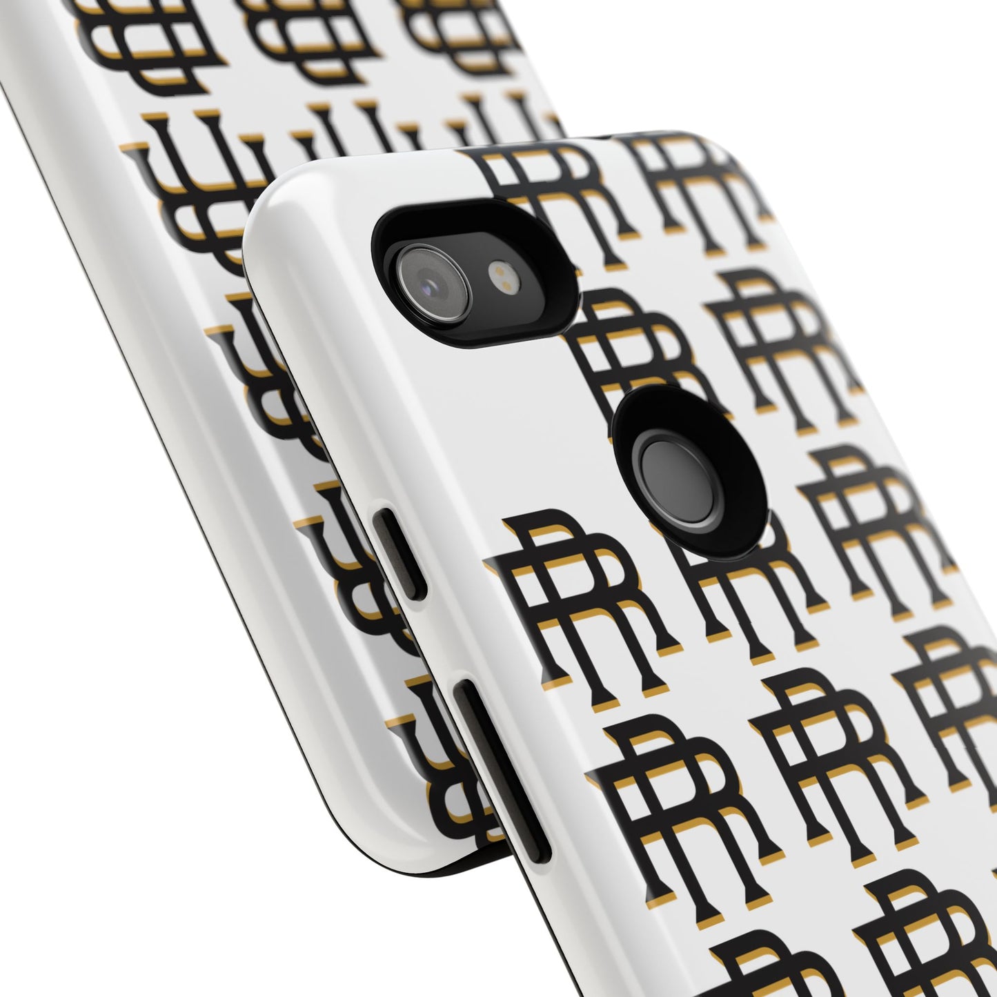 Rise & Roam RR Logo Tough Phone Case - White