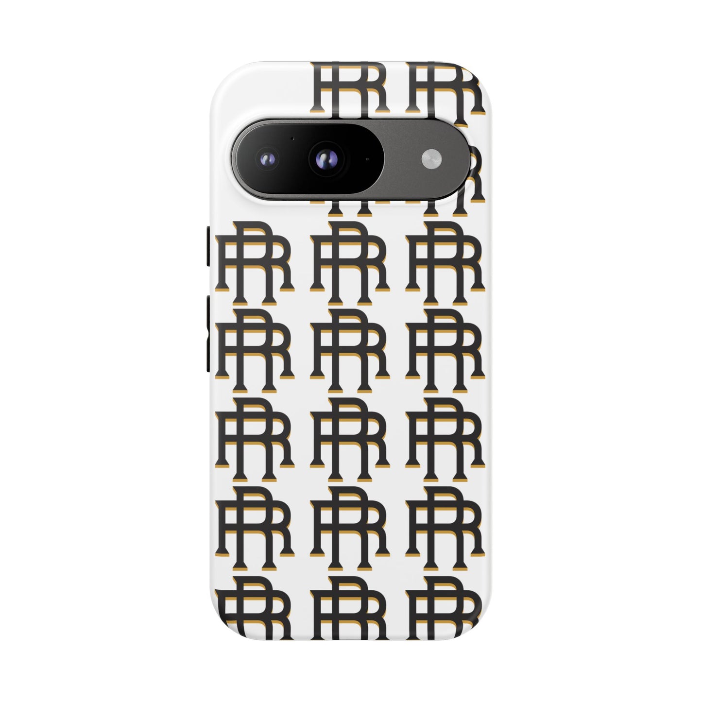 Rise & Roam RR Logo Tough Phone Case - White