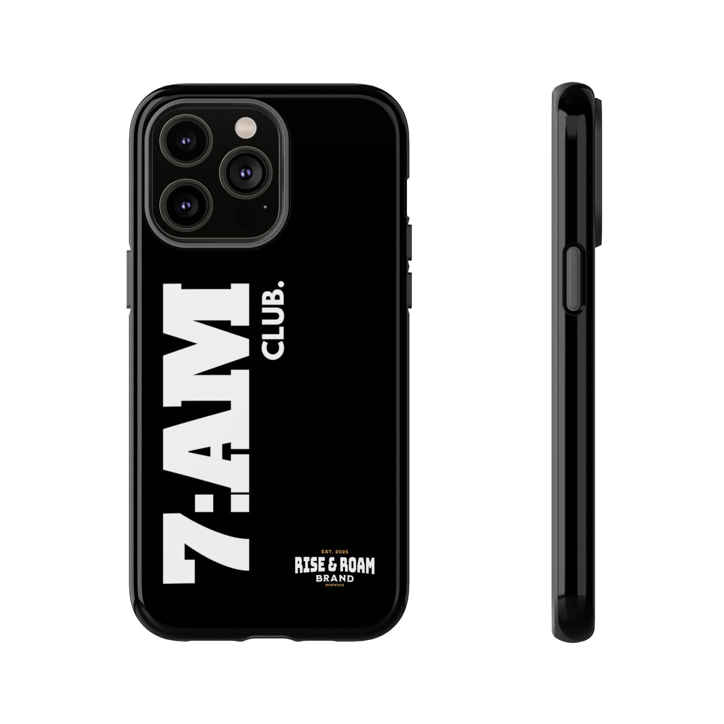 7-AM Club - Rise & Roam Brand Movement - Bold Phone Case