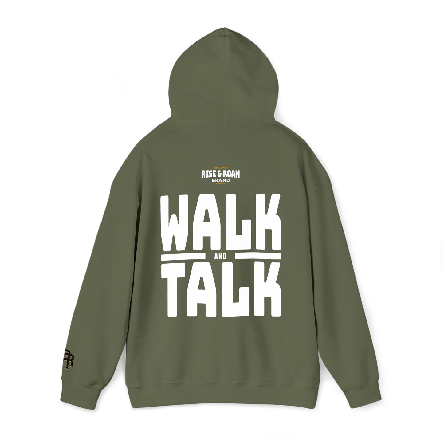 Rise & Roam Brand - MENS Walk and Talk Heavy Blend™ Hooded Sweatshirt
