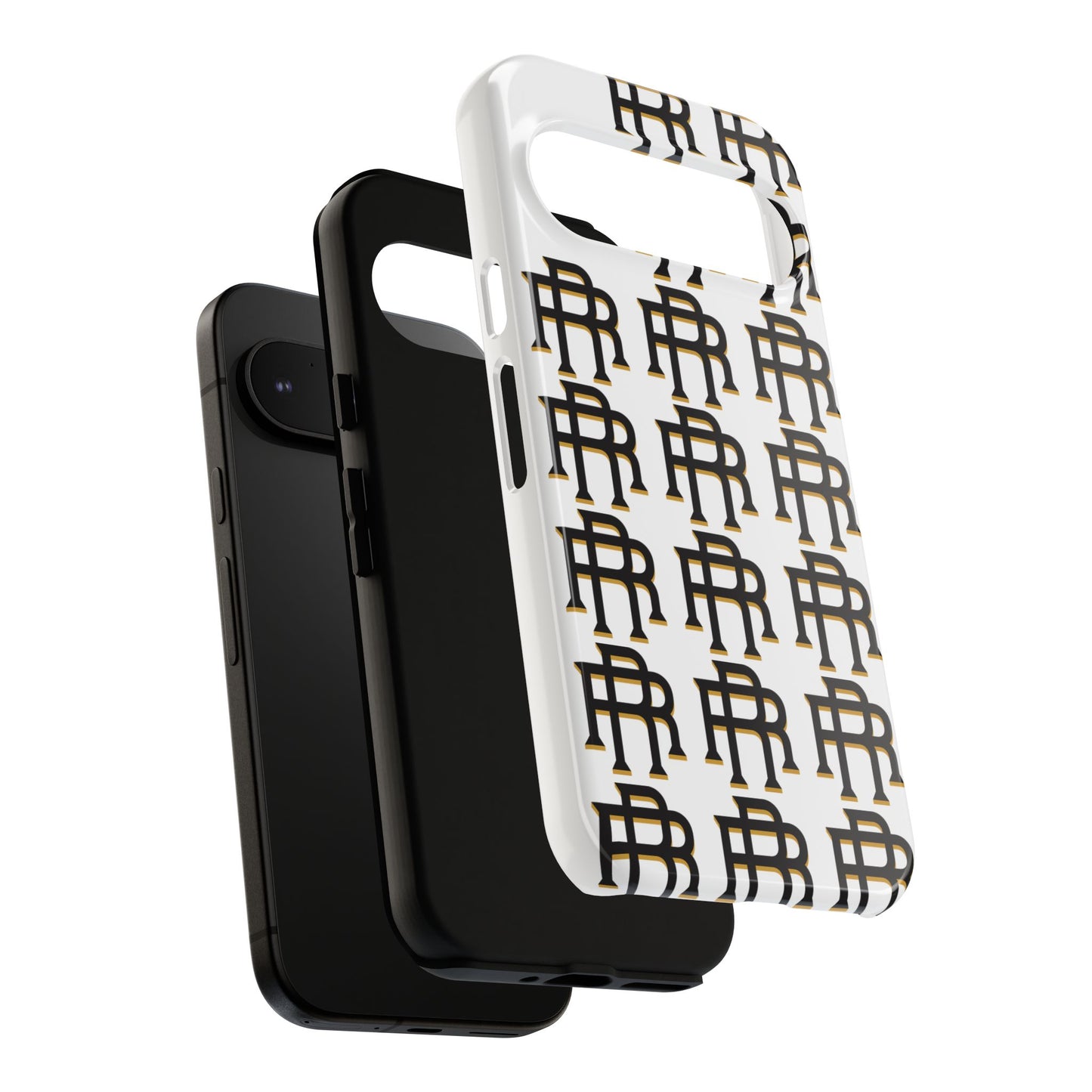 Rise & Roam RR Logo Tough Phone Case - White