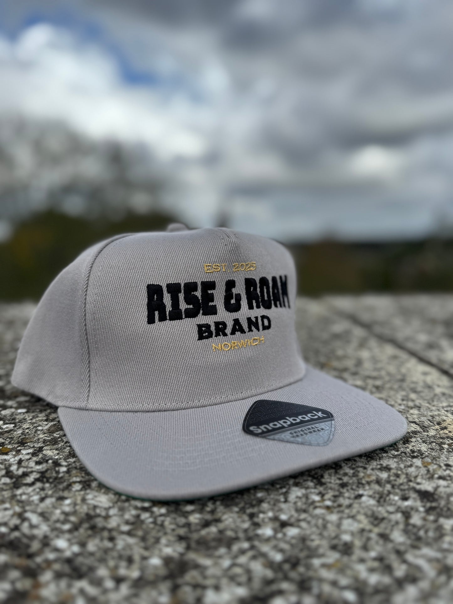 Rise & Roam Brand - Traditional Logo SnapBack Cap