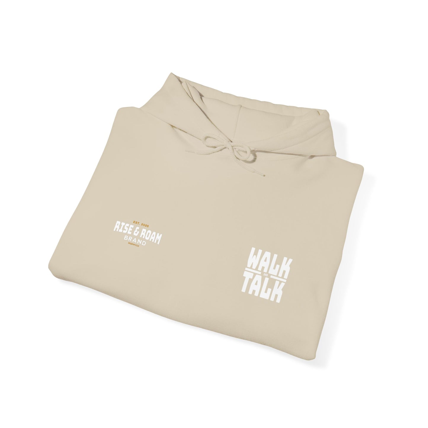 Rise & Roam Brand - MENS Walk and Talk Heavy Blend™ Hooded Sweatshirt