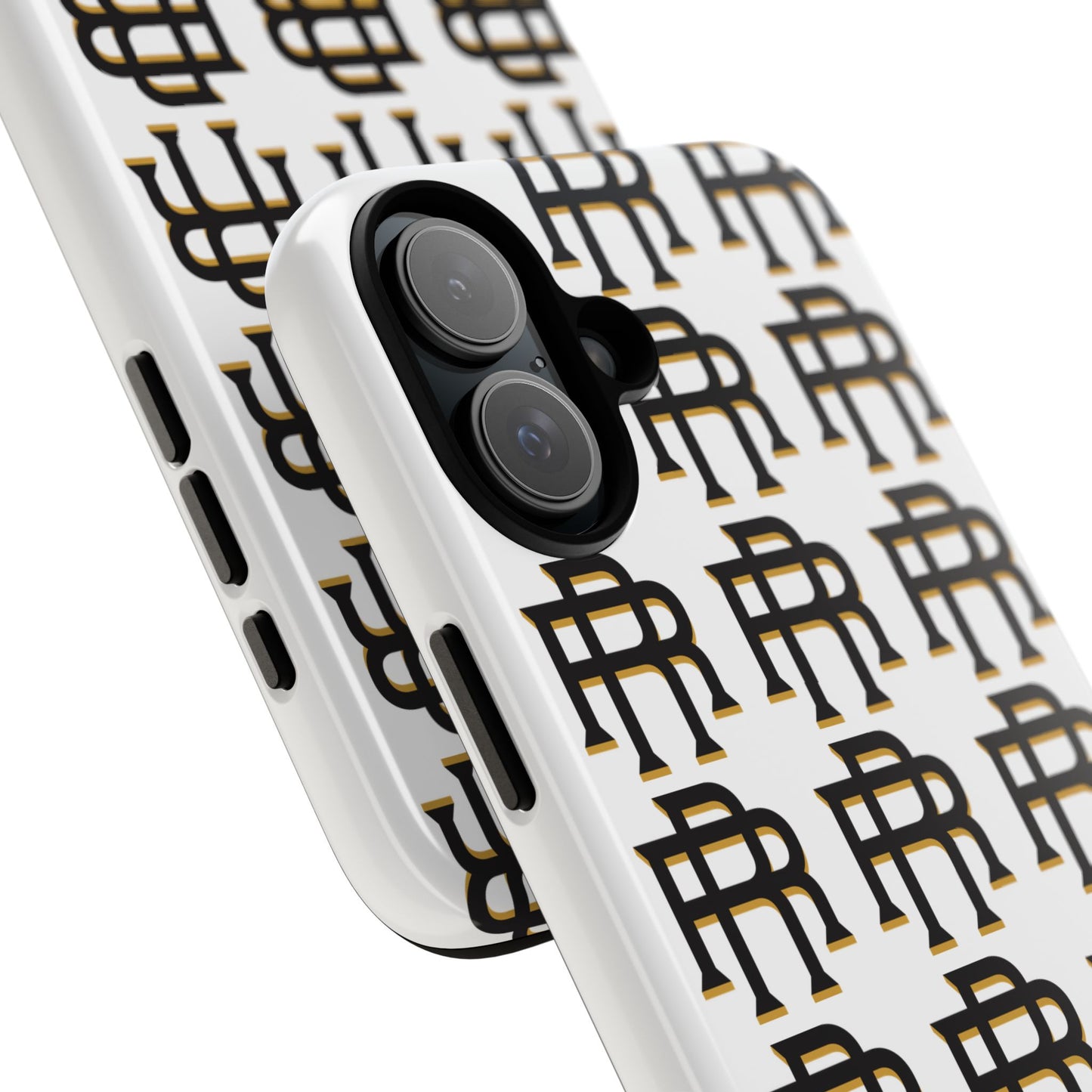 Rise & Roam RR Logo Tough Phone Case - White
