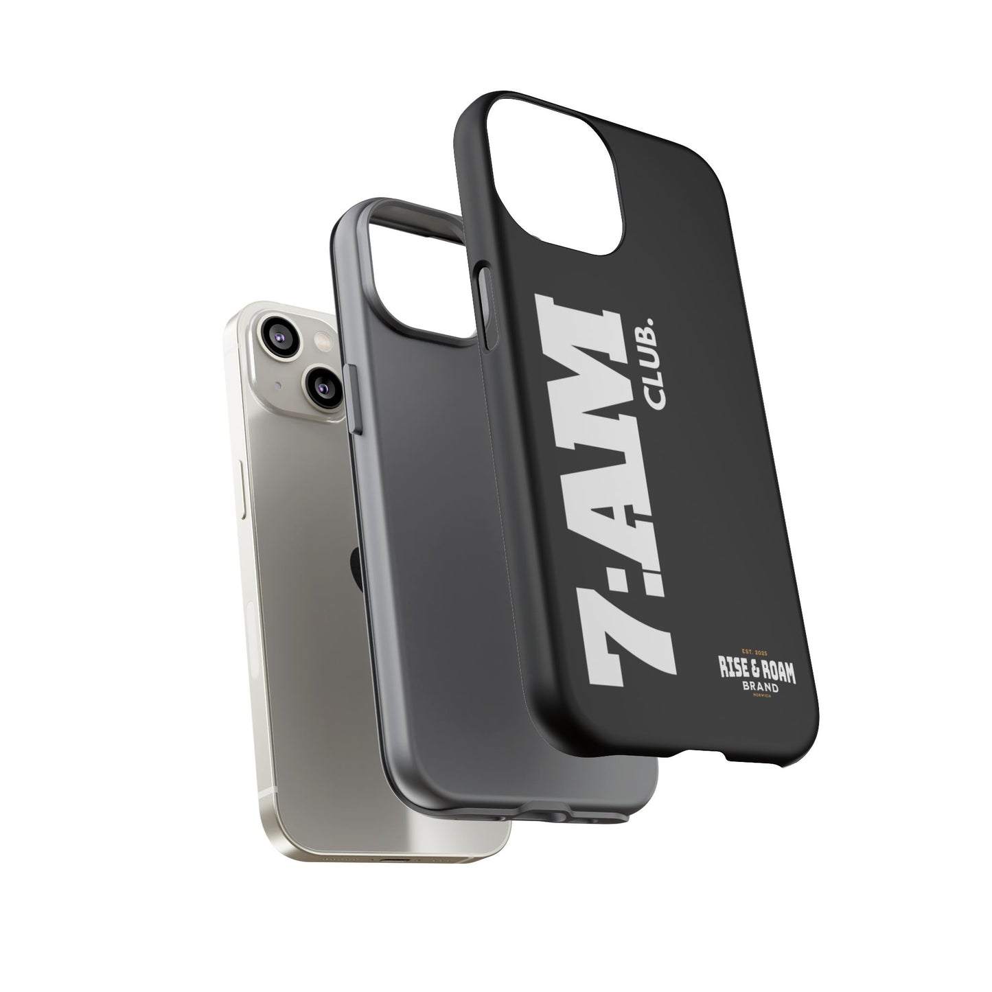 7-AM Club - Rise & Roam Brand Movement - Bold Phone Case