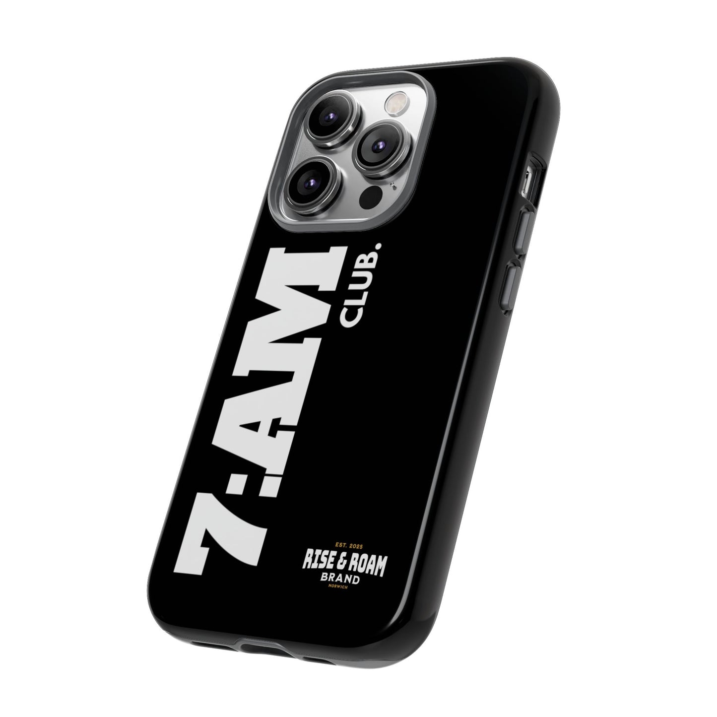 7-AM Club - Rise & Roam Brand Movement - Bold Phone Case