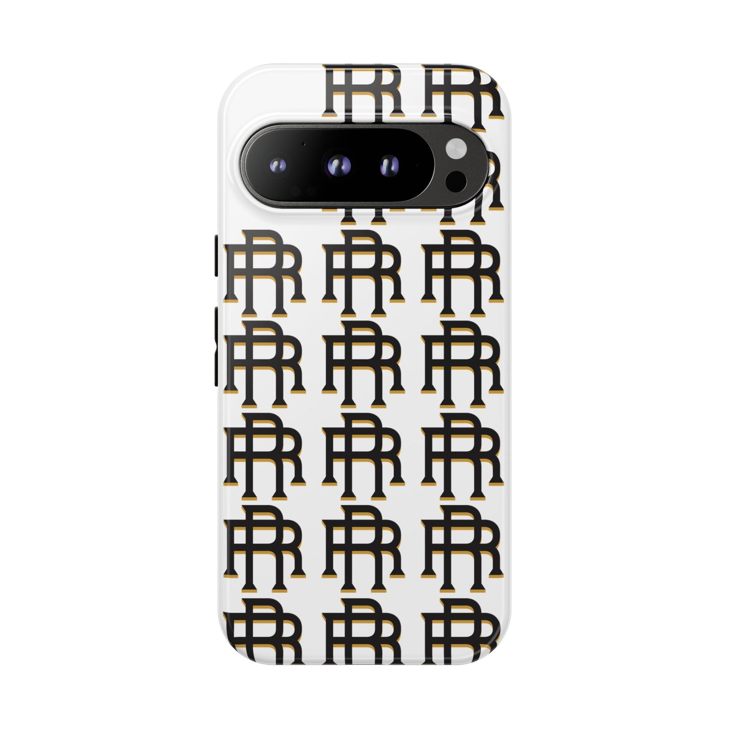 Rise & Roam RR Logo Tough Phone Case - White